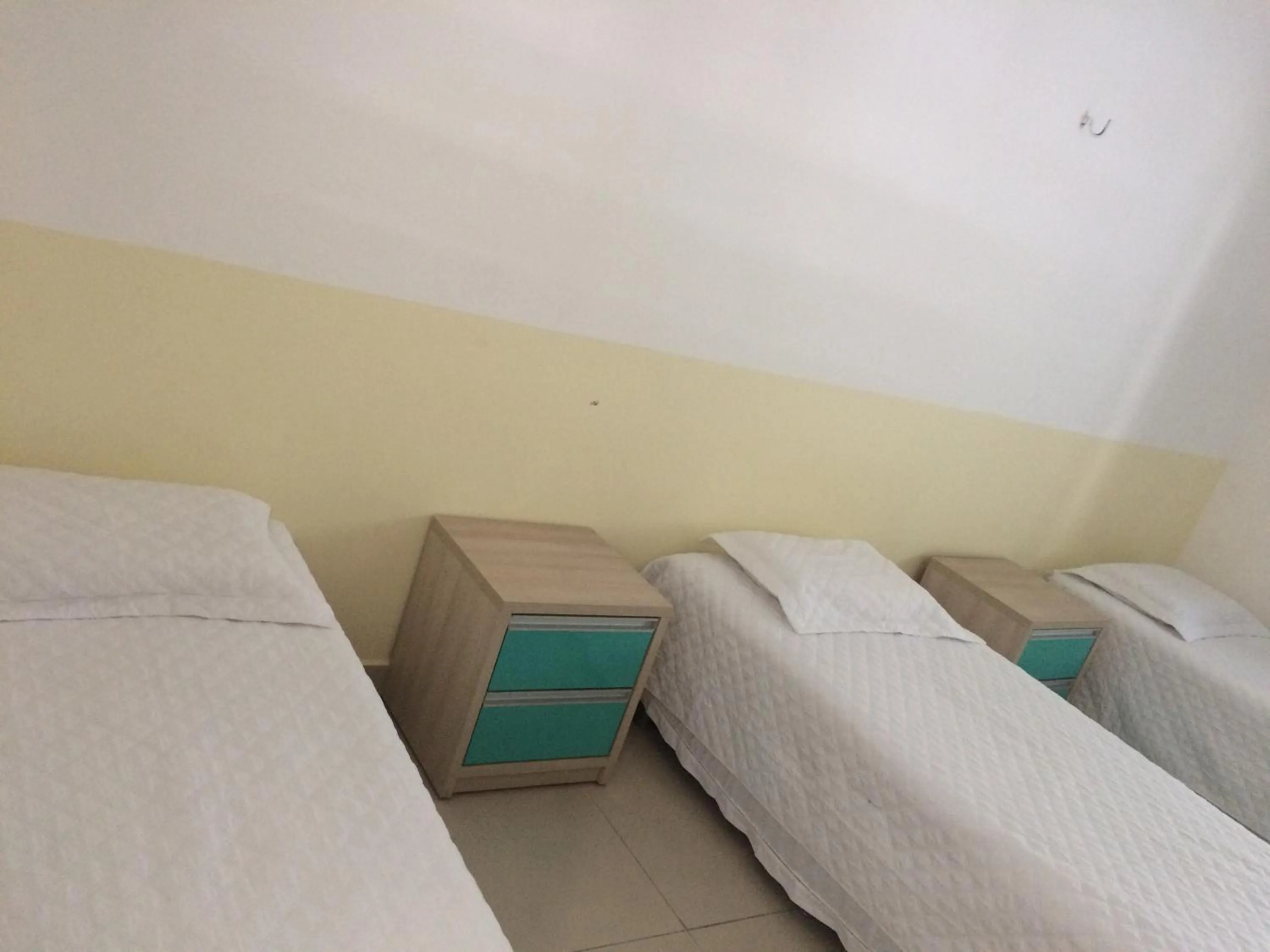 Bed in Hotel Pousada Universitária