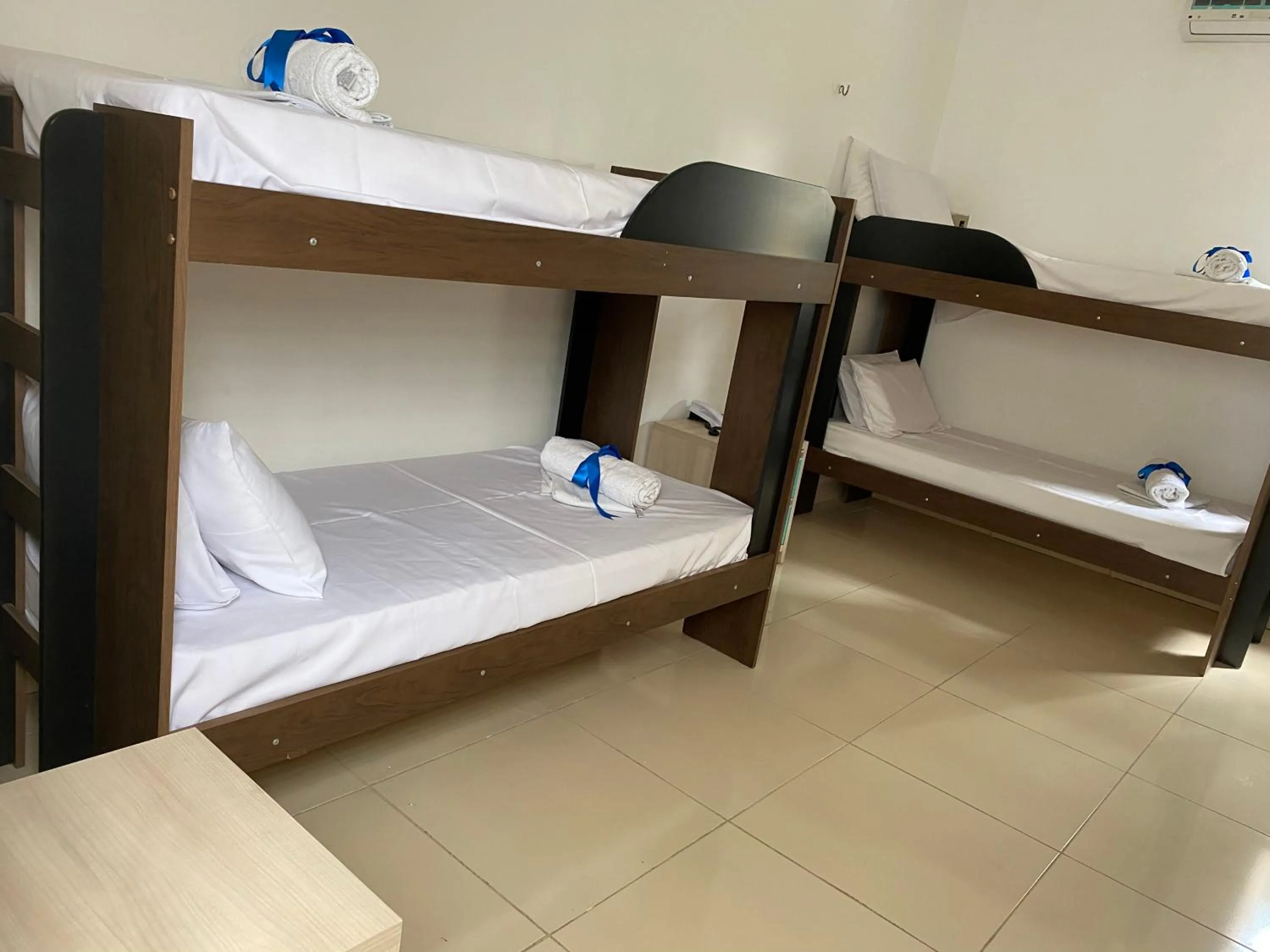 Bed in Hotel Pousada Universitária