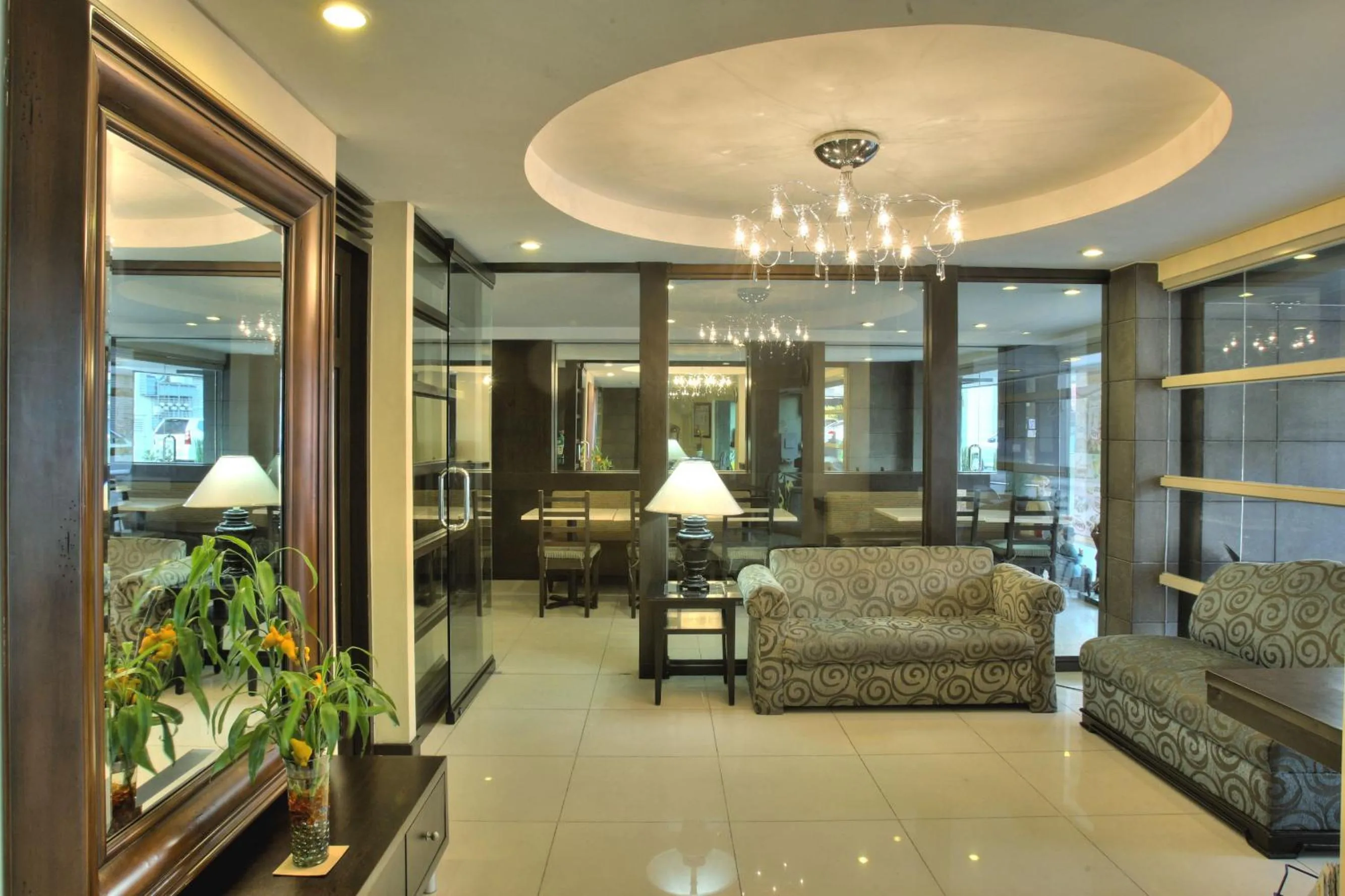 Lobby or reception in Fersal Hotel Neptune Makati