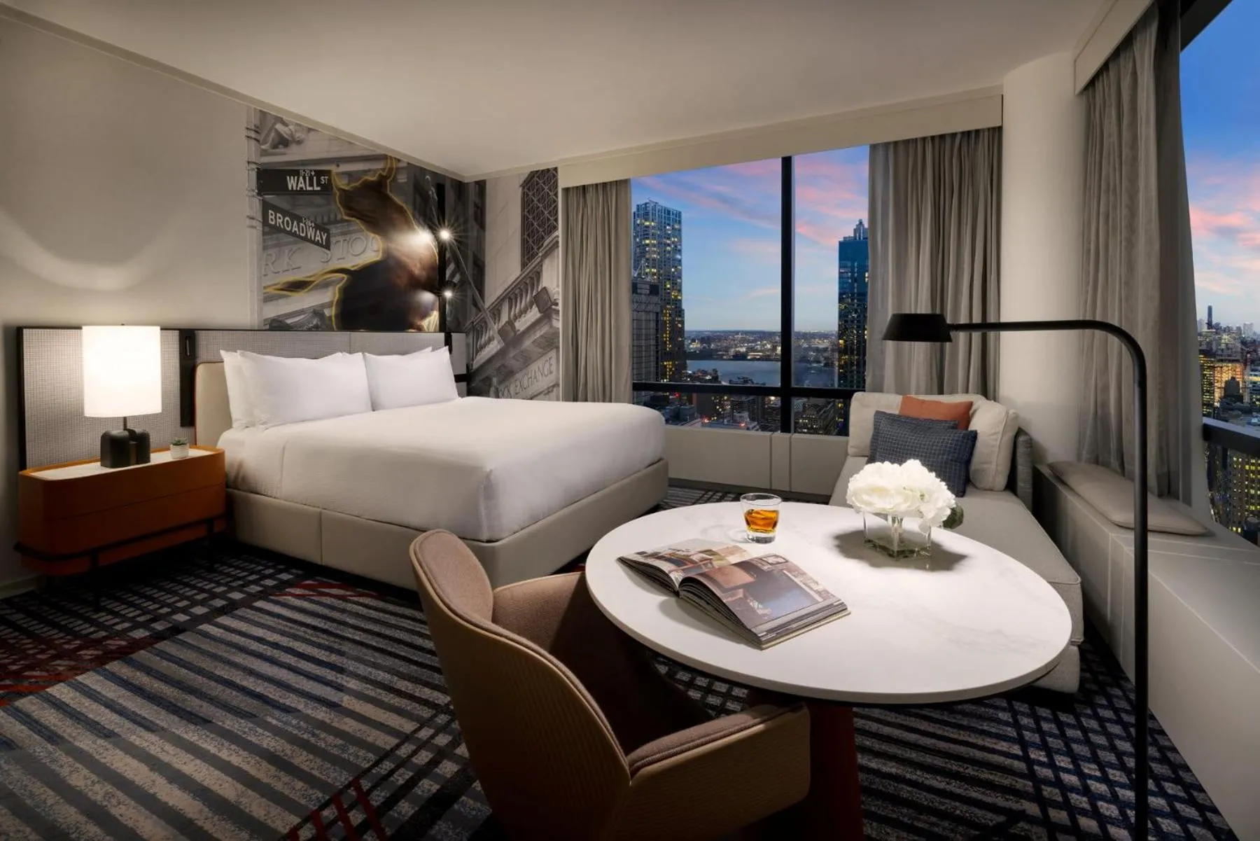 Bedroom, Bed in M Social Hotel New York Downtown