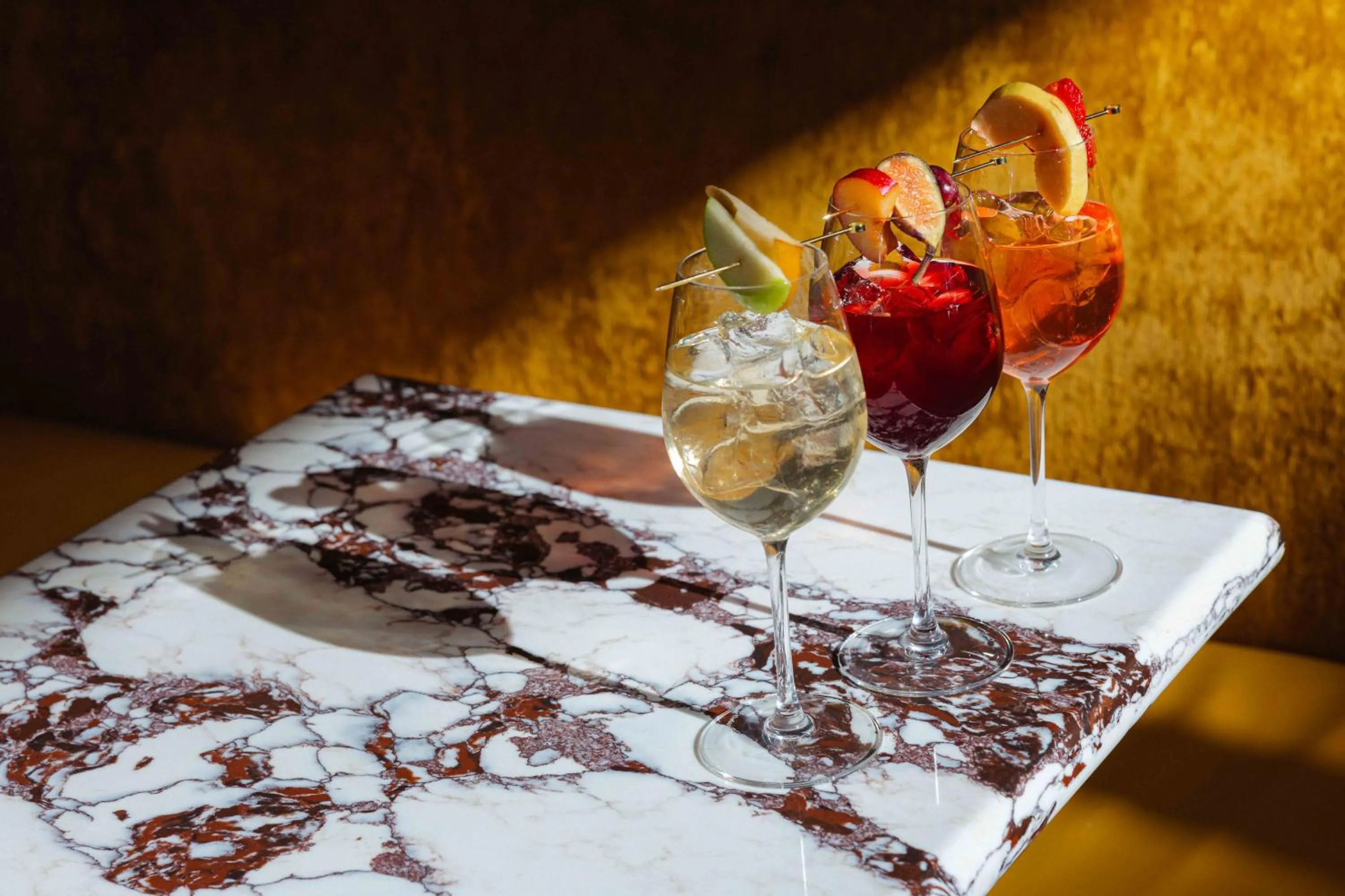 Food and drinks in M Social Hotel New York Downtown