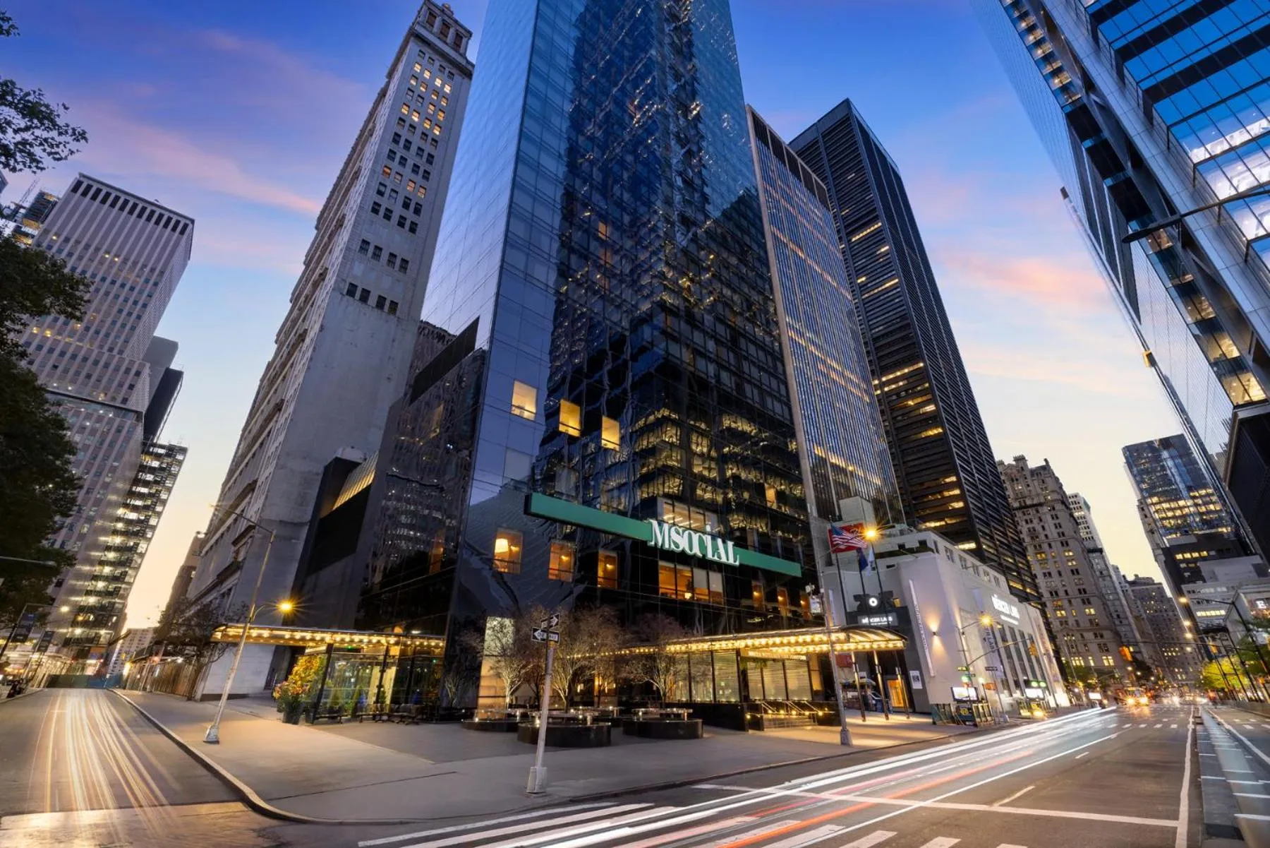 Property building in M Social Hotel New York Downtown