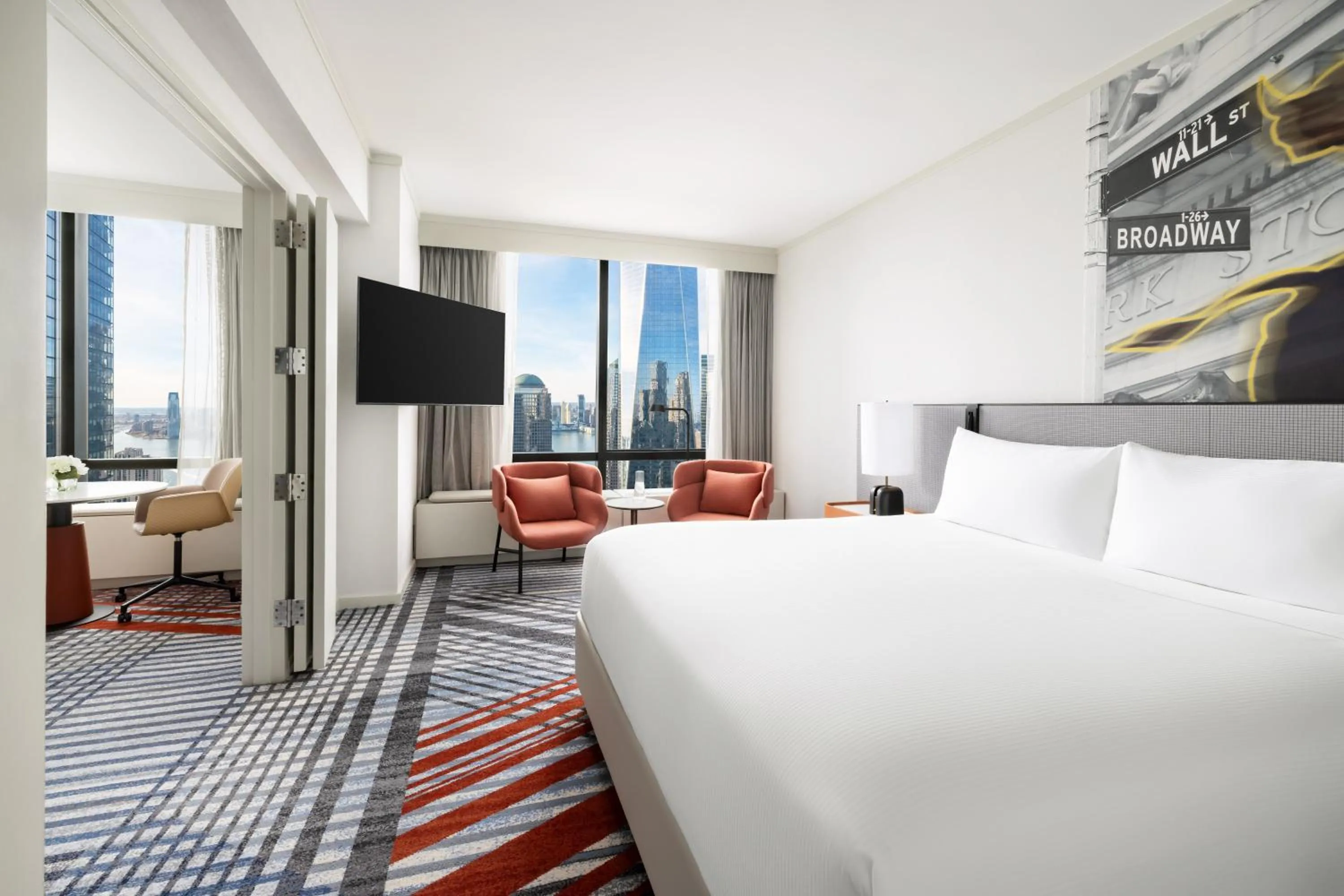 Bedroom, Bed in M Social Hotel New York Downtown