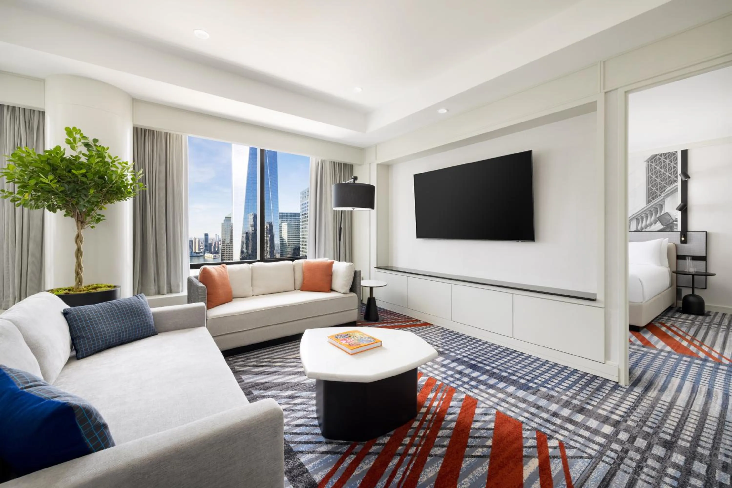 Living room in M Social Hotel New York Downtown