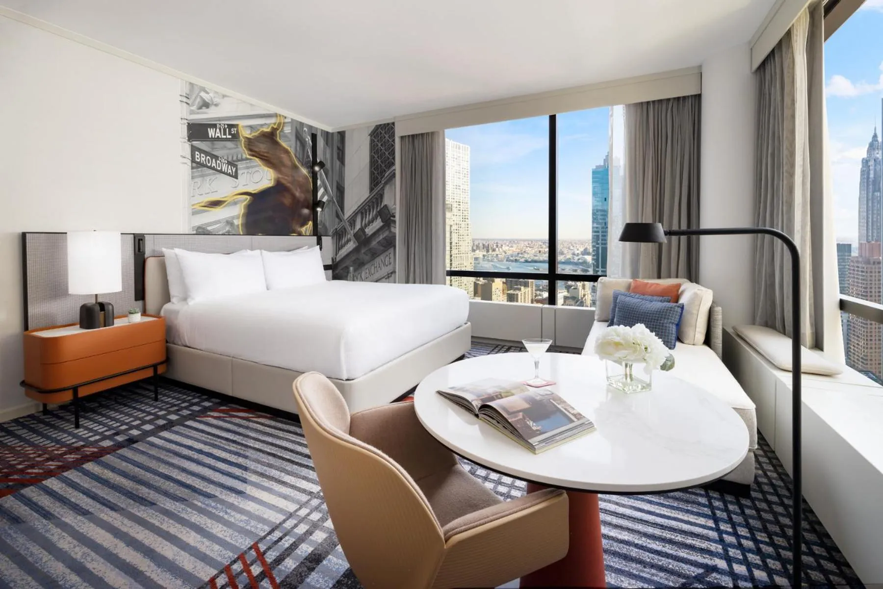 Bedroom, Bed in M Social Hotel New York Downtown