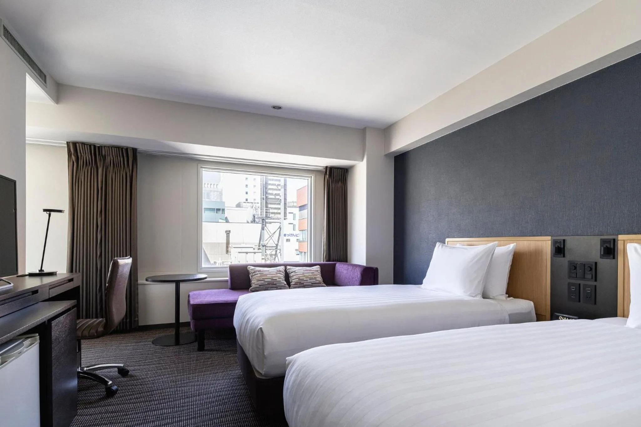 Photo of the whole room, Bed in ANA Crowne Plaza Sapporo by IHG