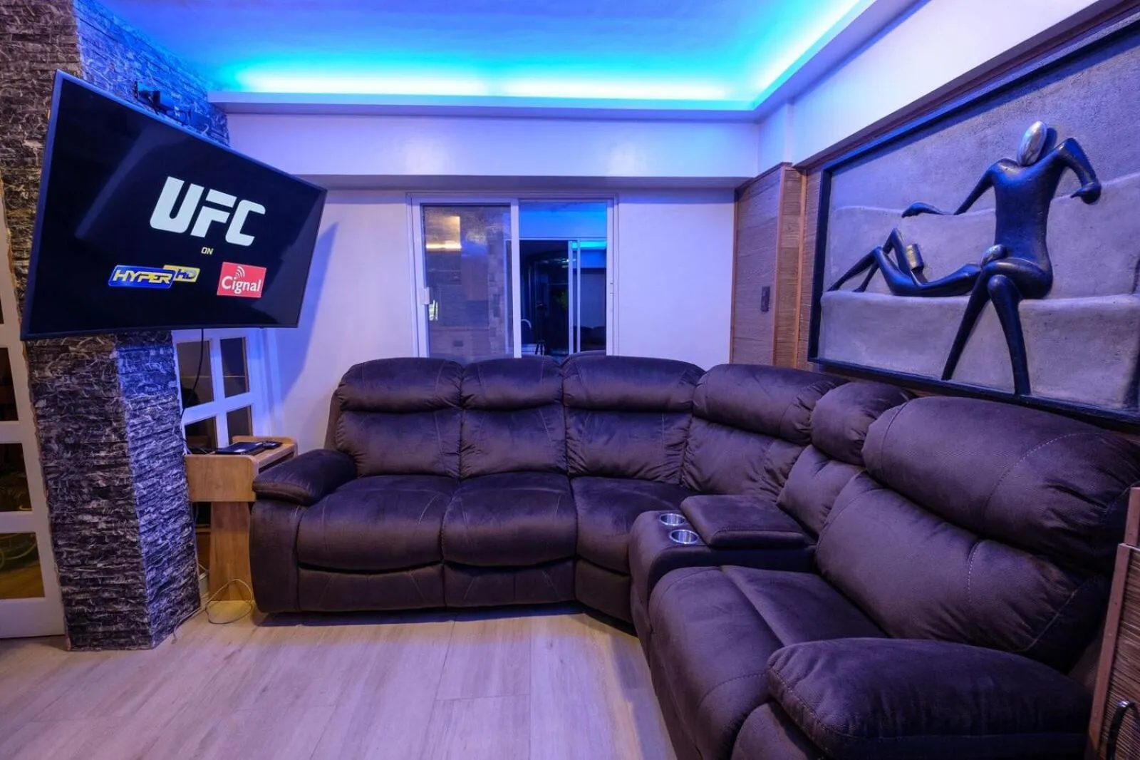 Living room in CLOCKWORKORANGE Luxury Suites