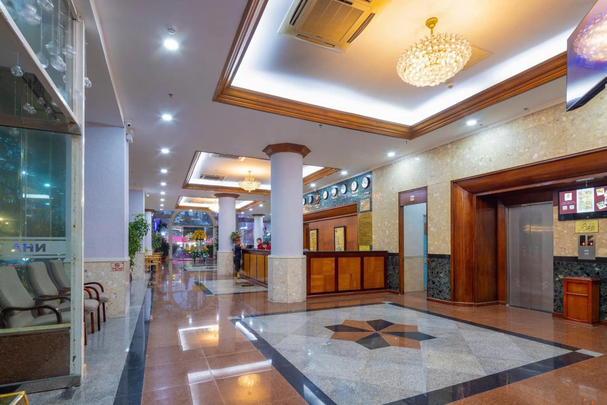 Lobby or reception in Nha Trang Lodge Hotel