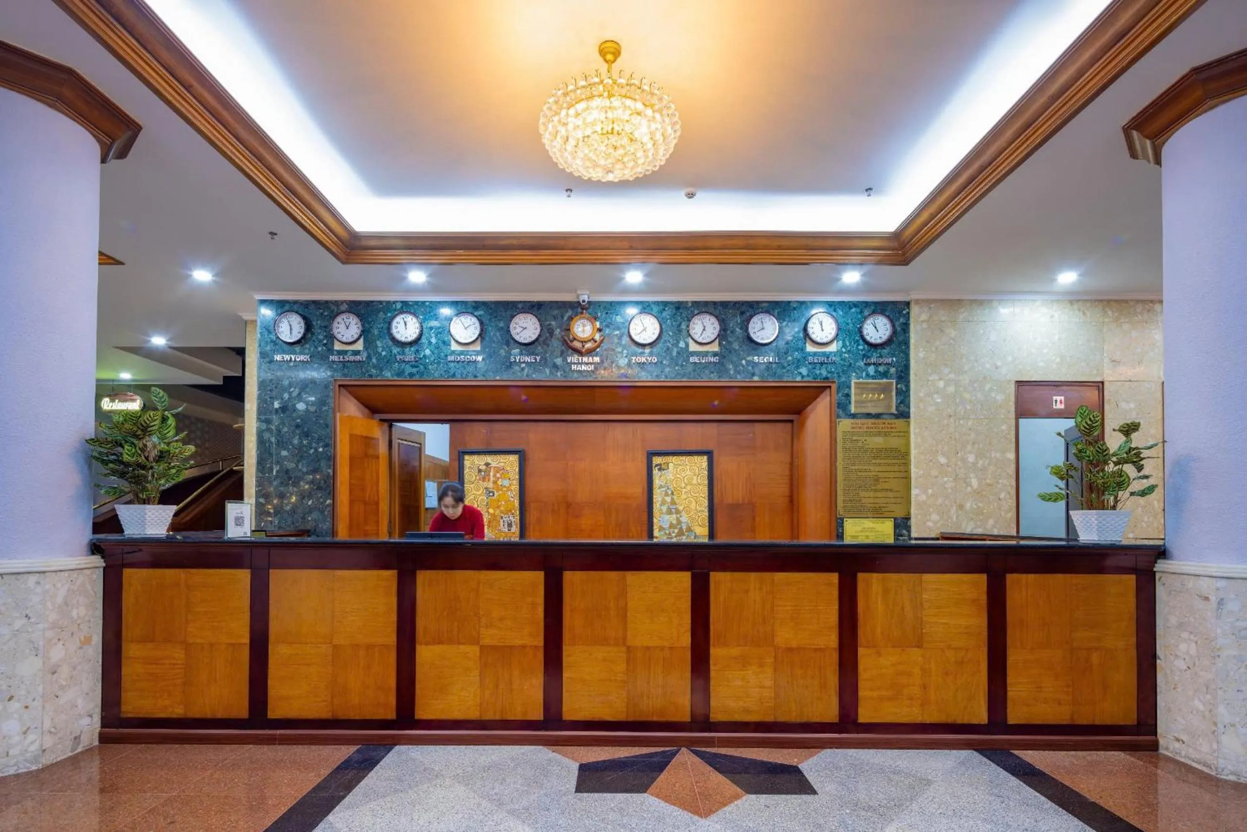 Lobby or reception in Nha Trang Lodge Hotel