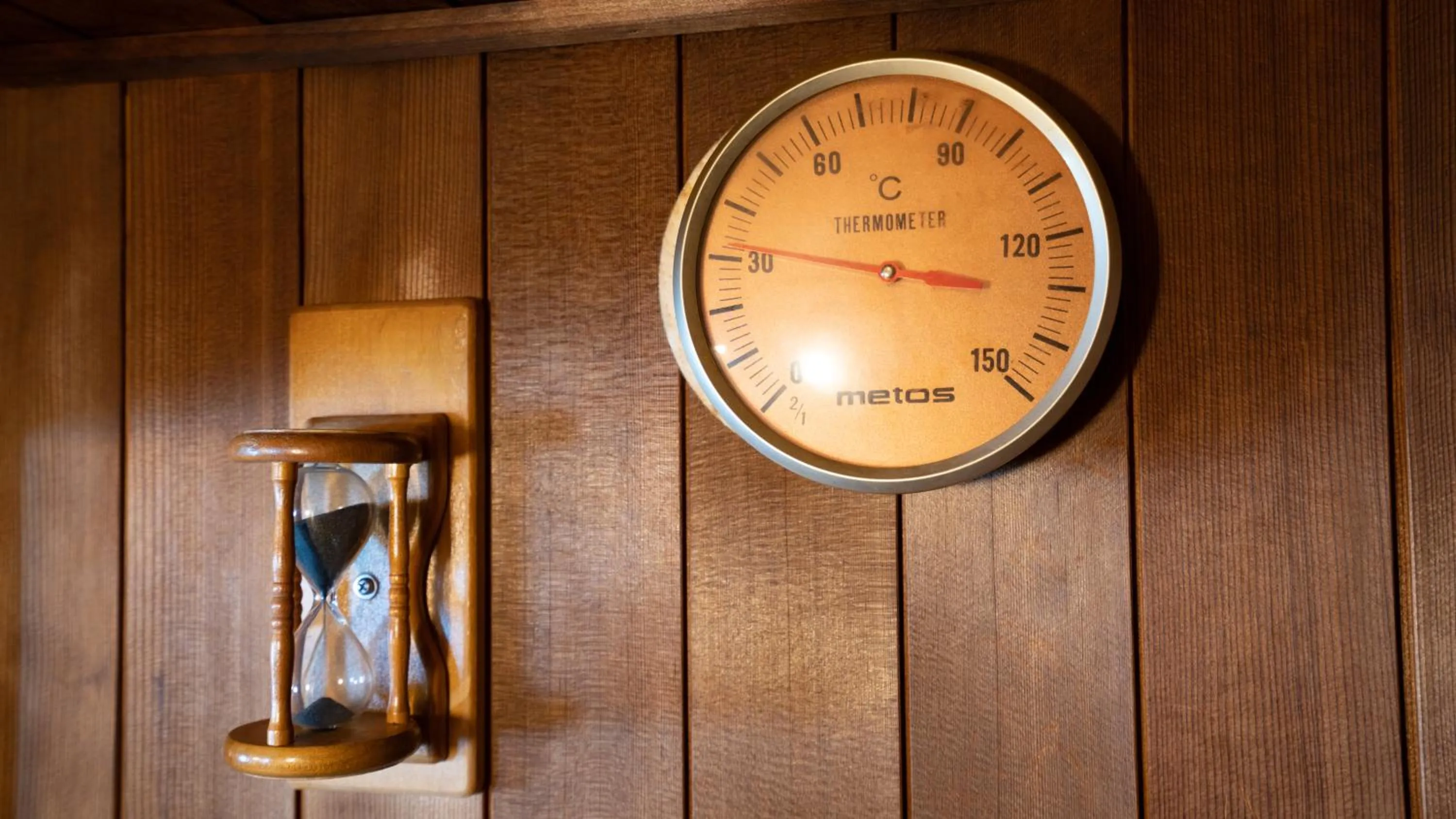 Sauna in Rycom Crystal Hotel