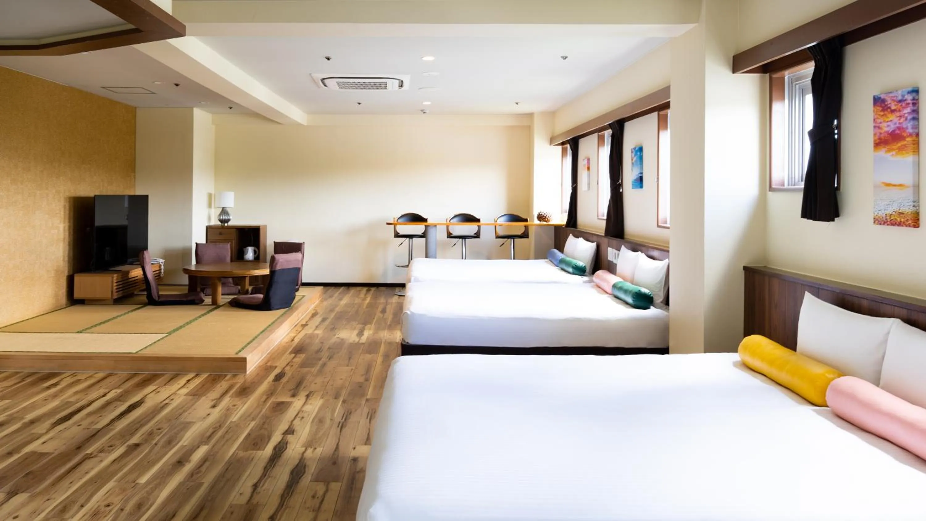 Bed in Rycom Crystal Hotel