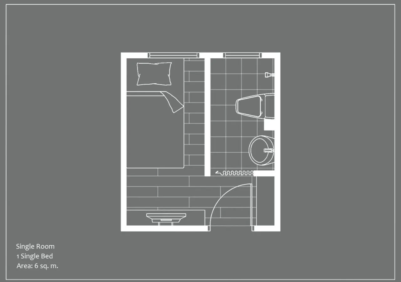 Floor plan in Stay Samed Hostel