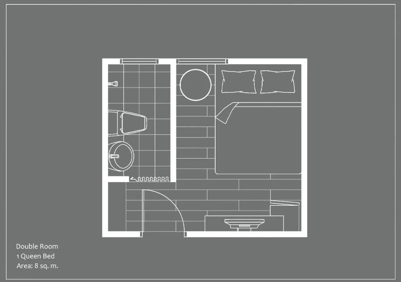 Floor plan in Stay Samed Hostel