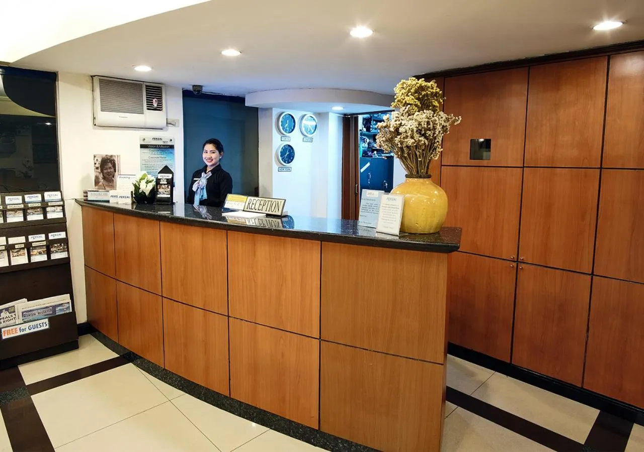 Lobby or reception in Fersal Hotel - Manila