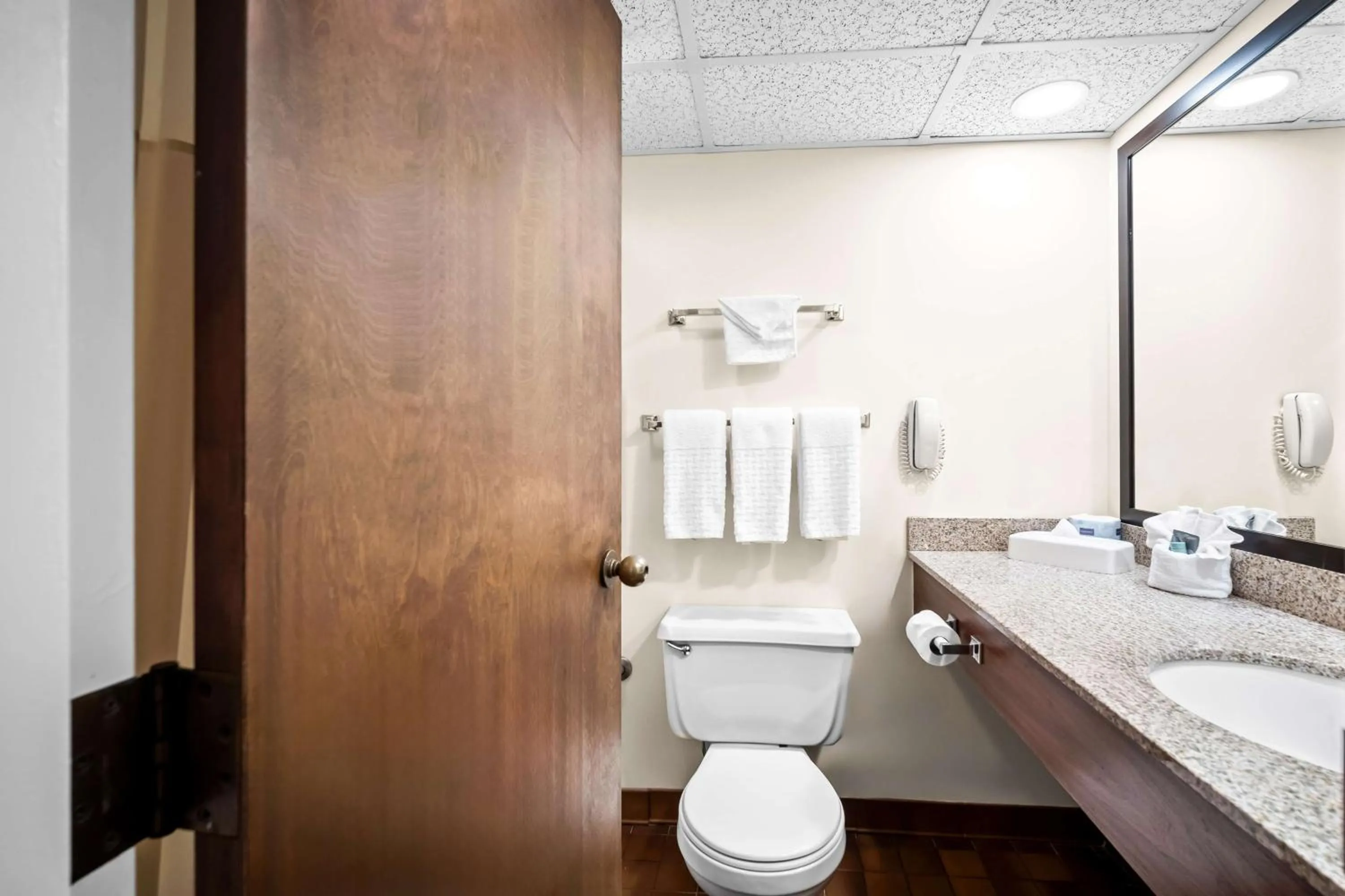 Bathroom in Best Western Merry Manor Inn