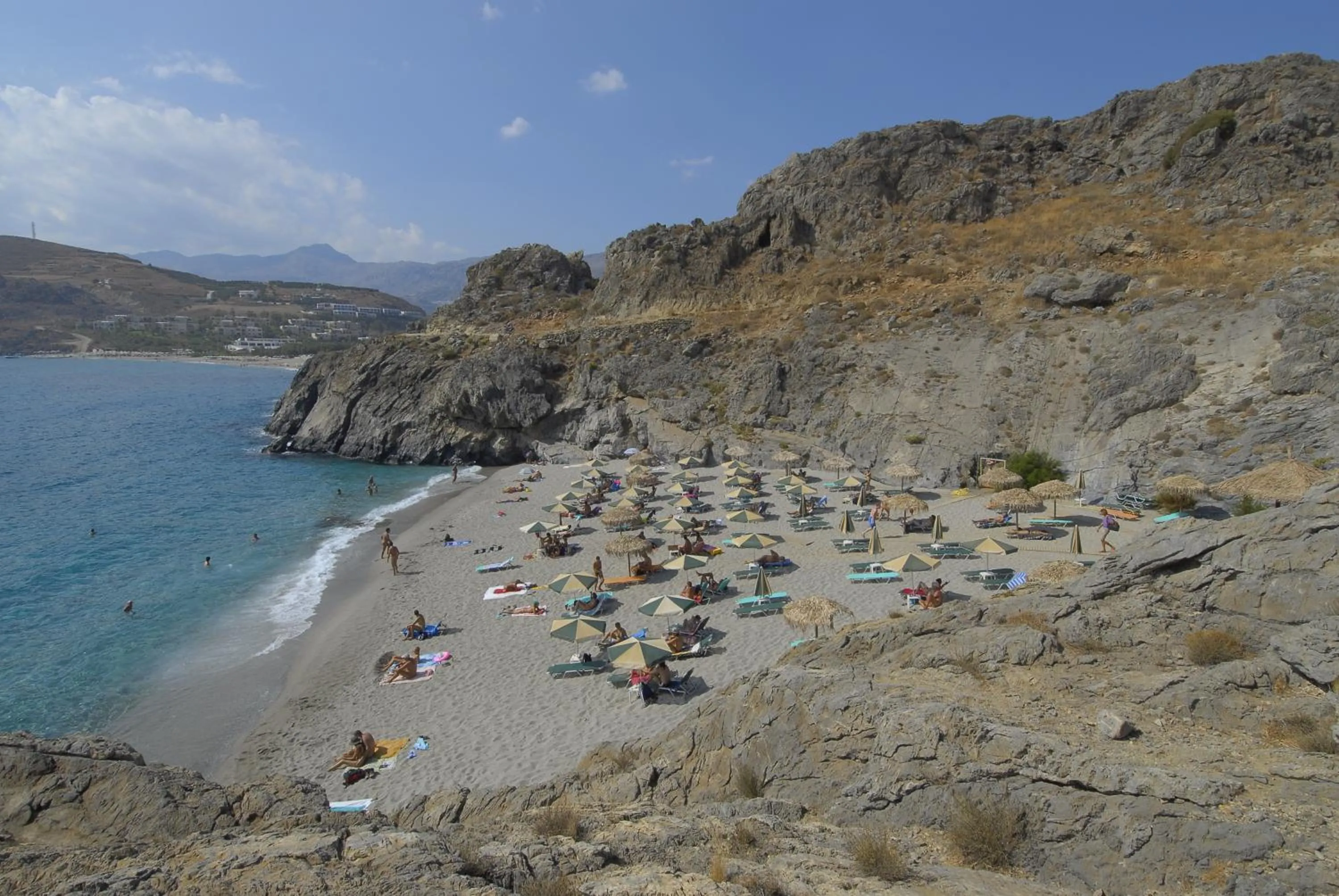 Beach in Ammoudi Hotel