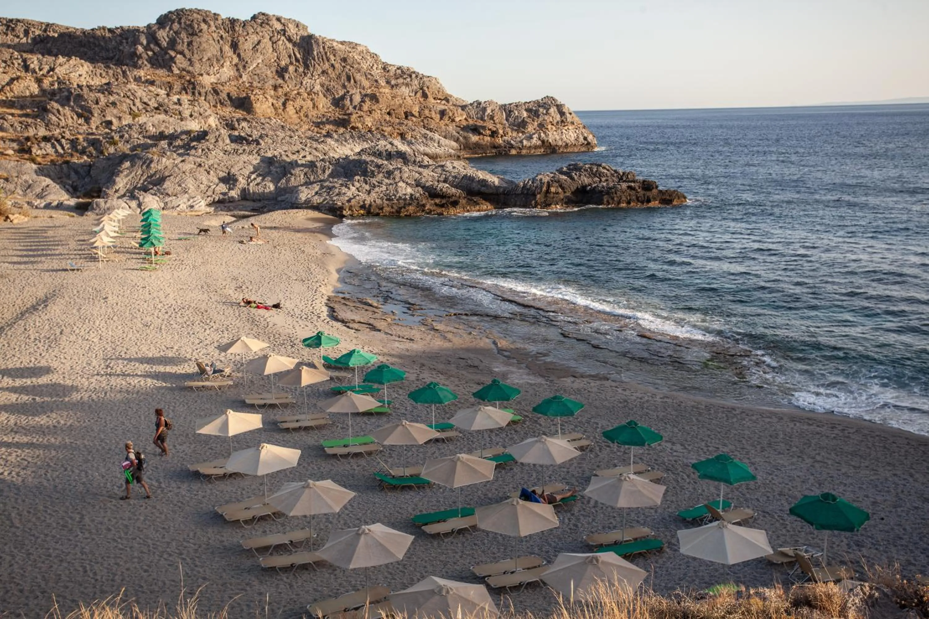 Beach in Ammoudi Hotel