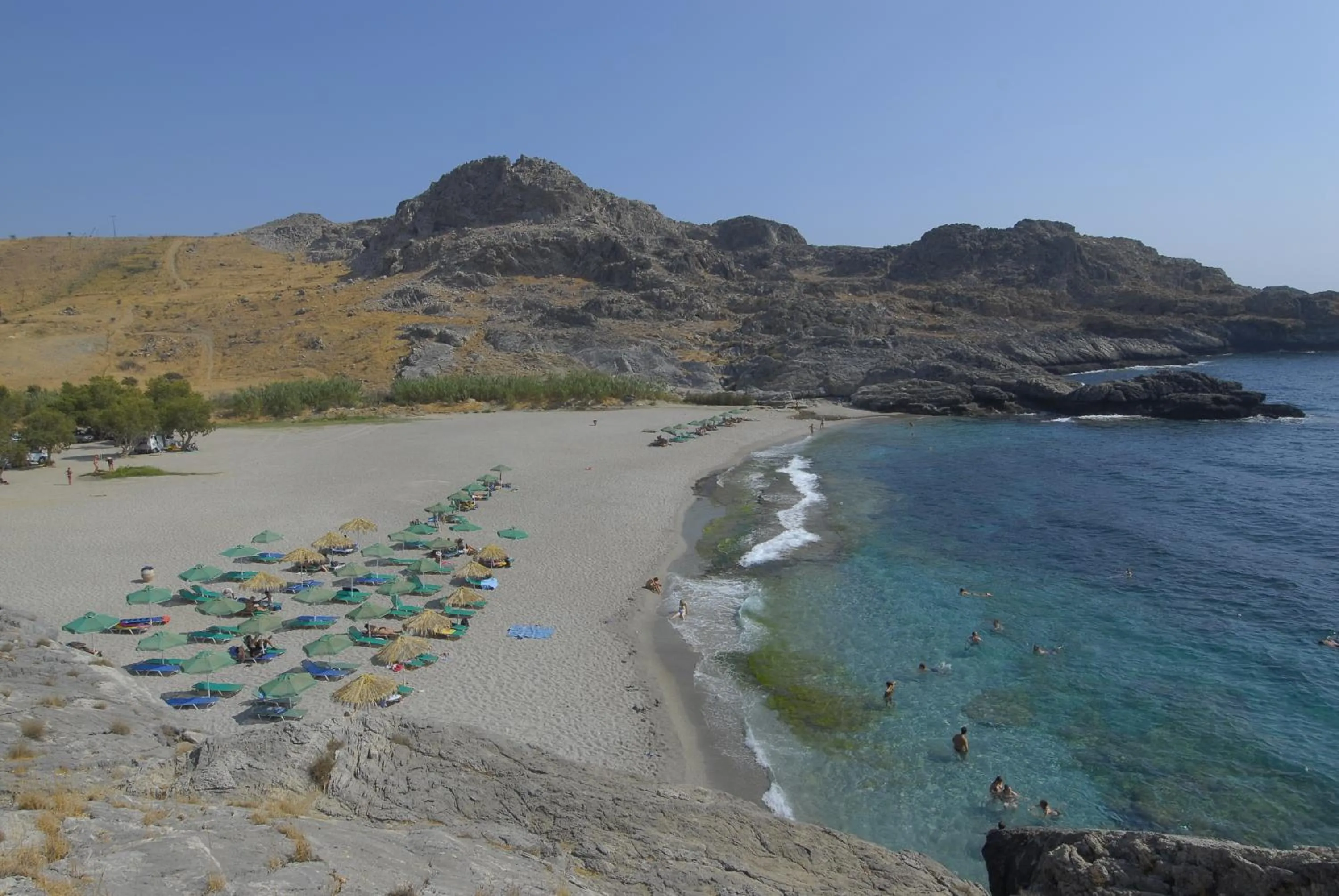 Beach in Ammoudi Hotel