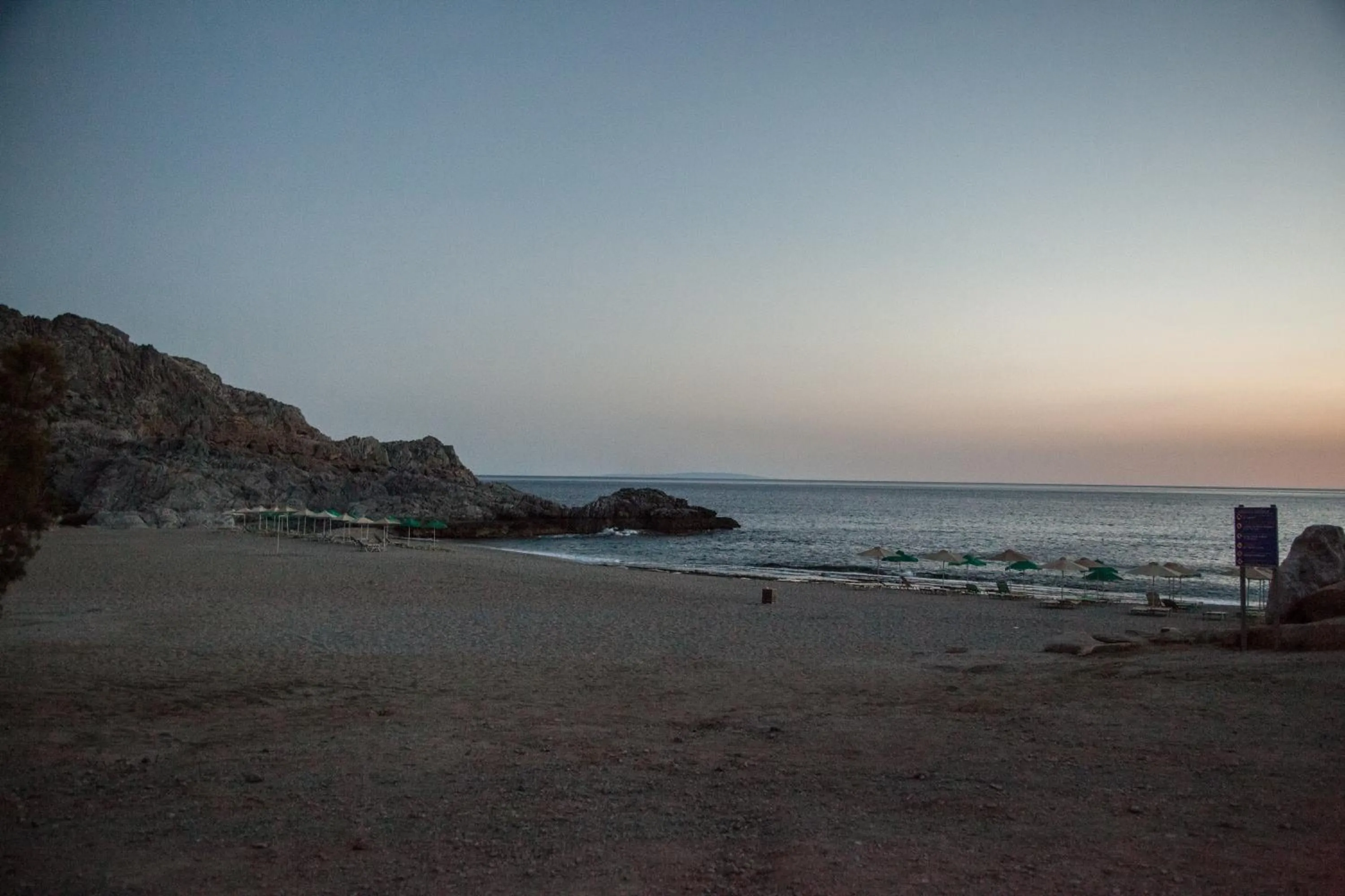Beach in Ammoudi Hotel