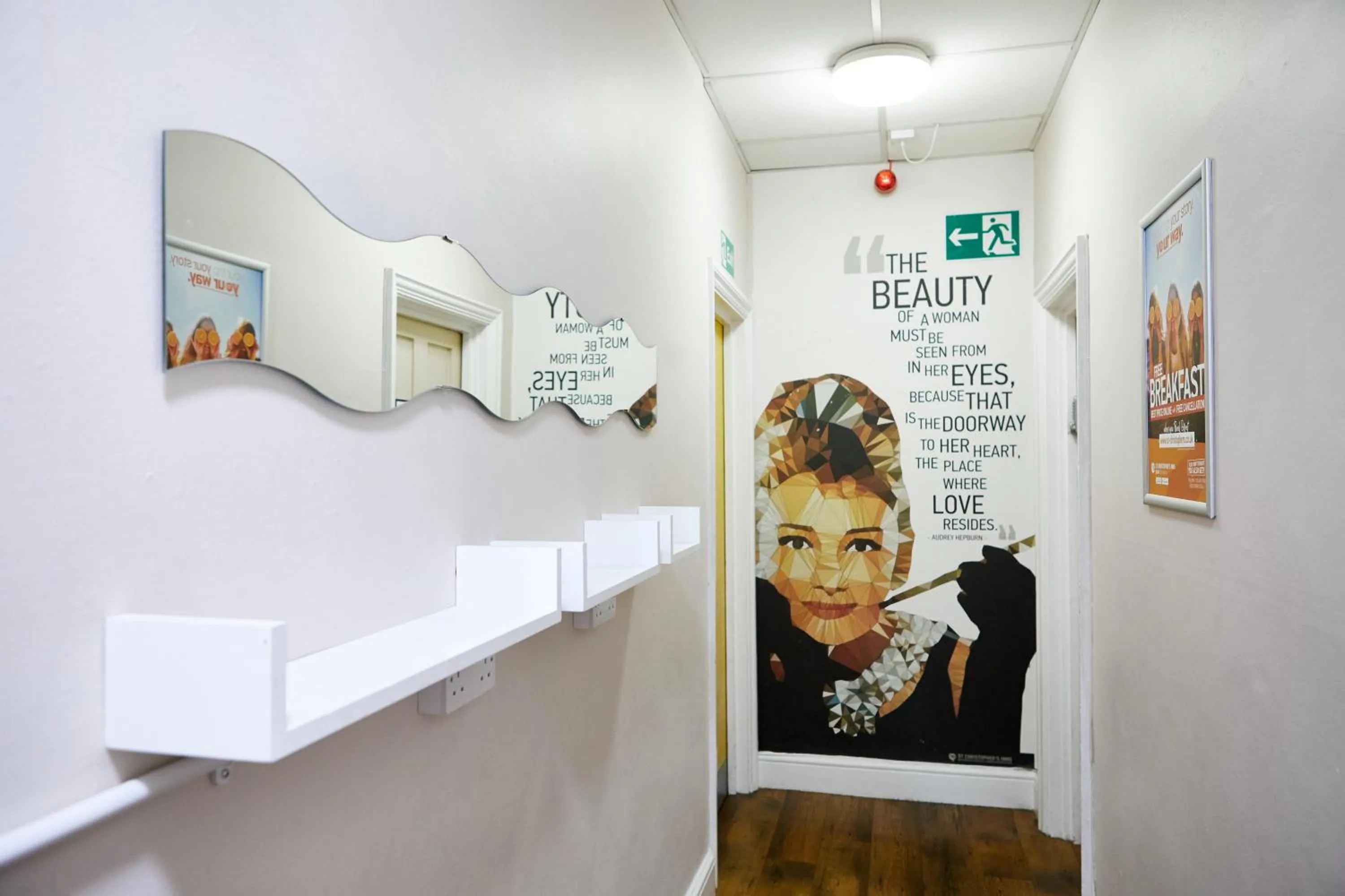 Lobby or reception in St Christopher's Inn Hammersmith