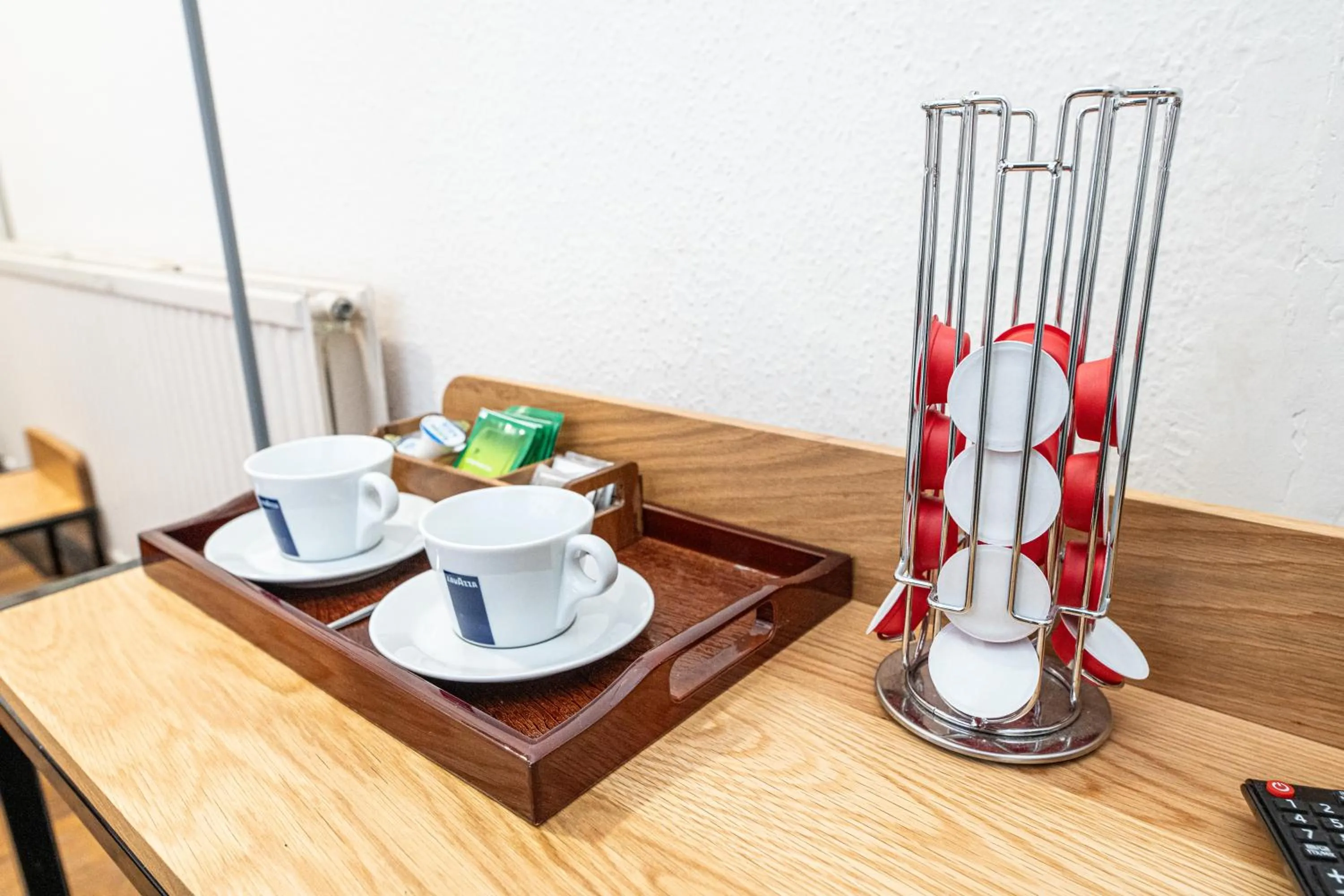 Coffee/tea facilities in St Christopher's Inn Hammersmith