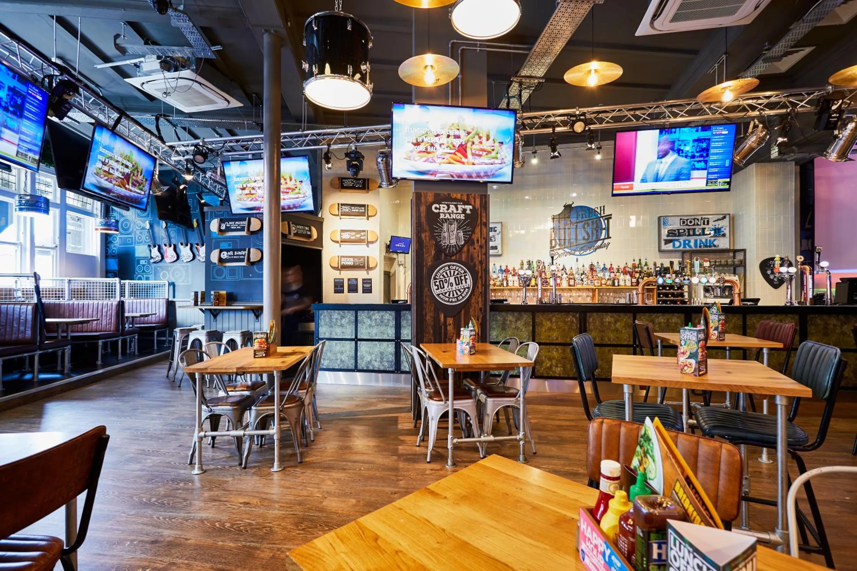 Restaurant/places to eat in St Christopher's Inn Hammersmith