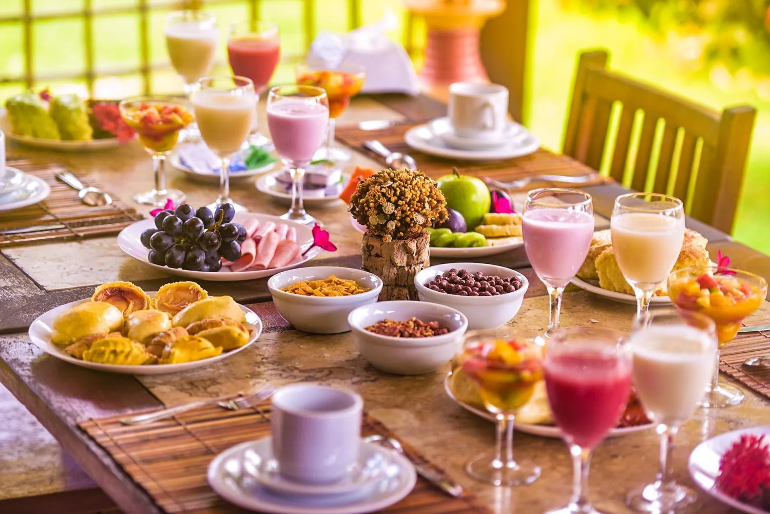 Breakfast in Ecoporan Hotel Charme Spa & Eventos