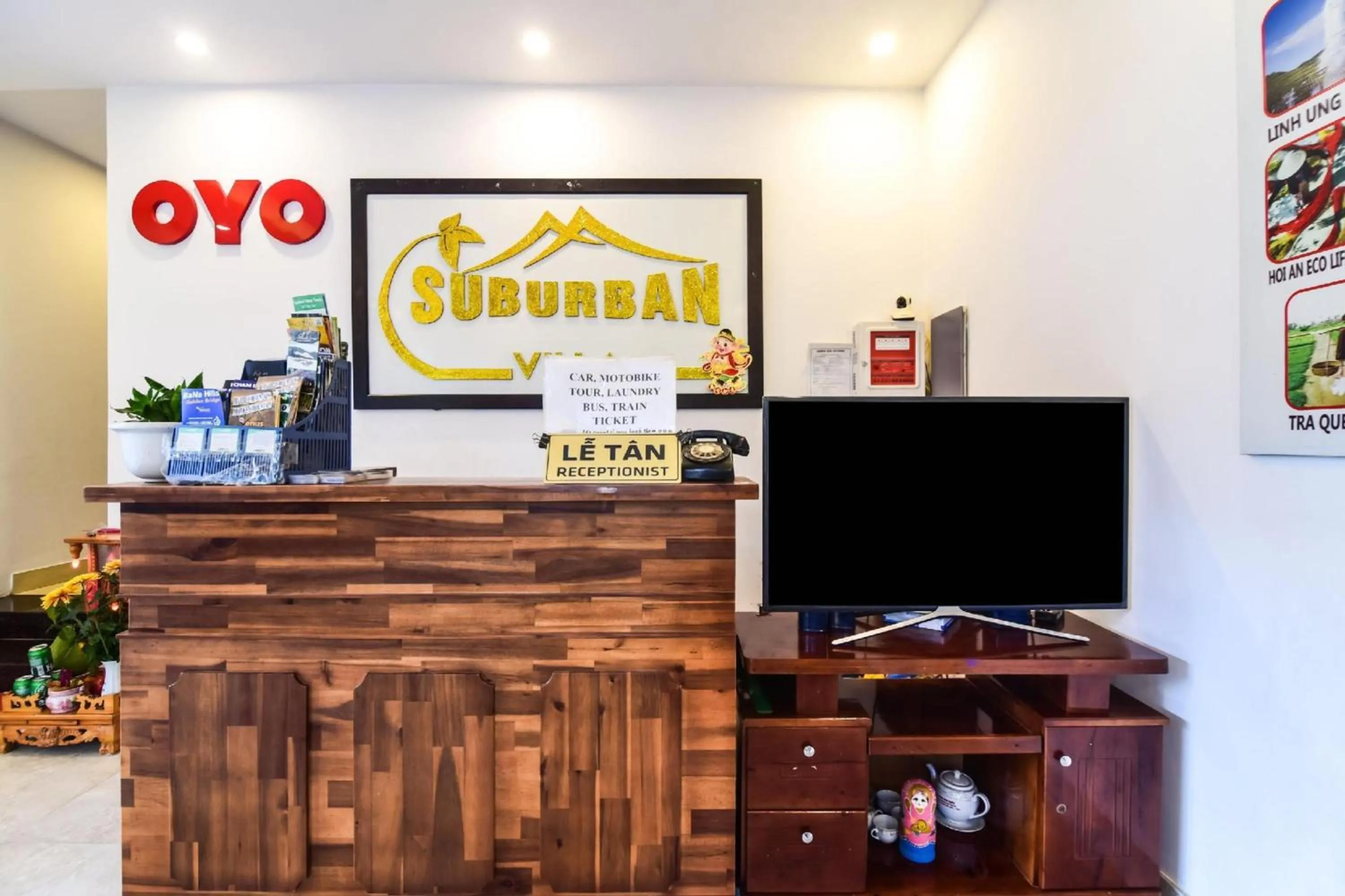 Lobby or reception in OYO 473 Suburban Villa