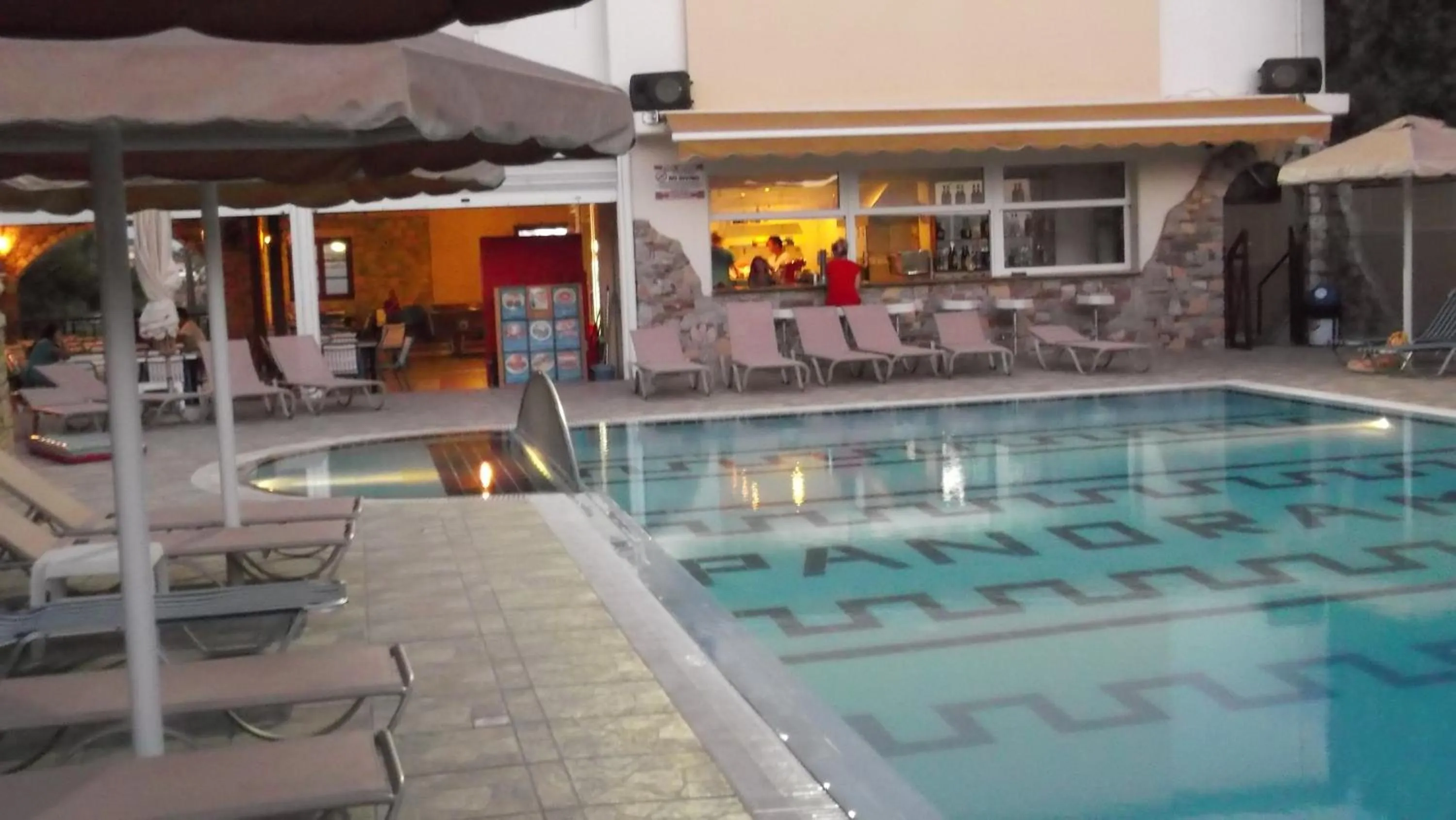 Swimming pool in Panorama Studios