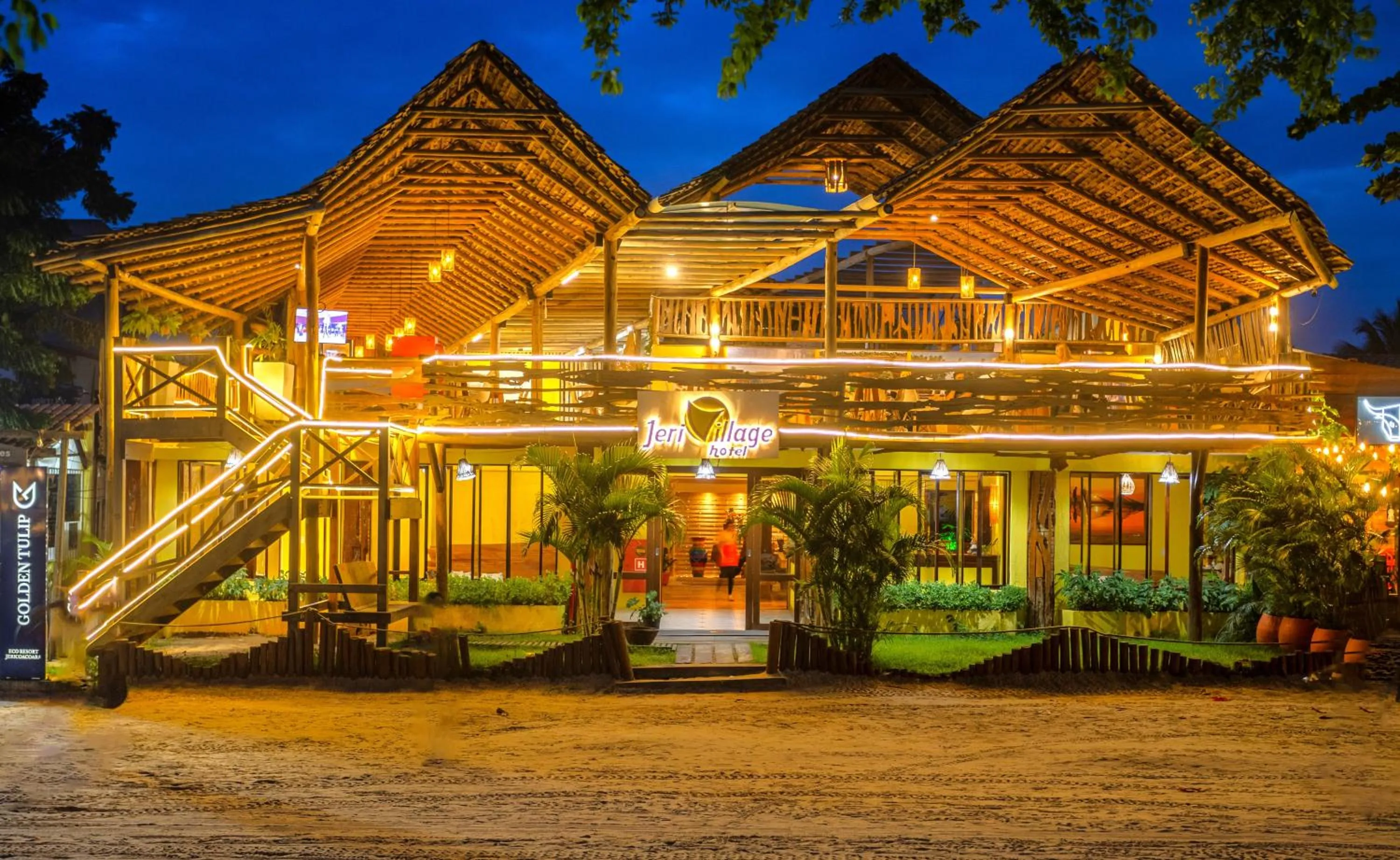 Facade/entrance in Jeri Village Hotel