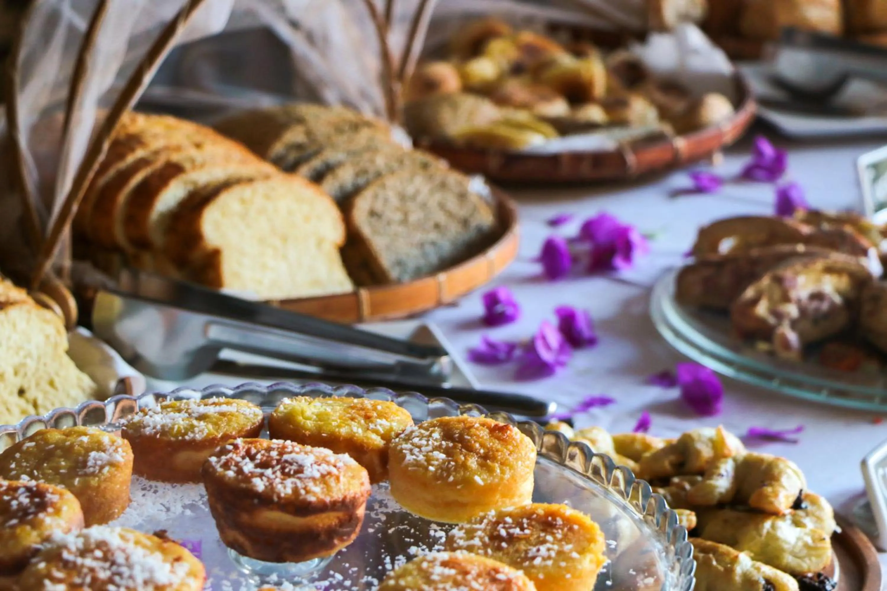 Continental breakfast in Casa de Areia