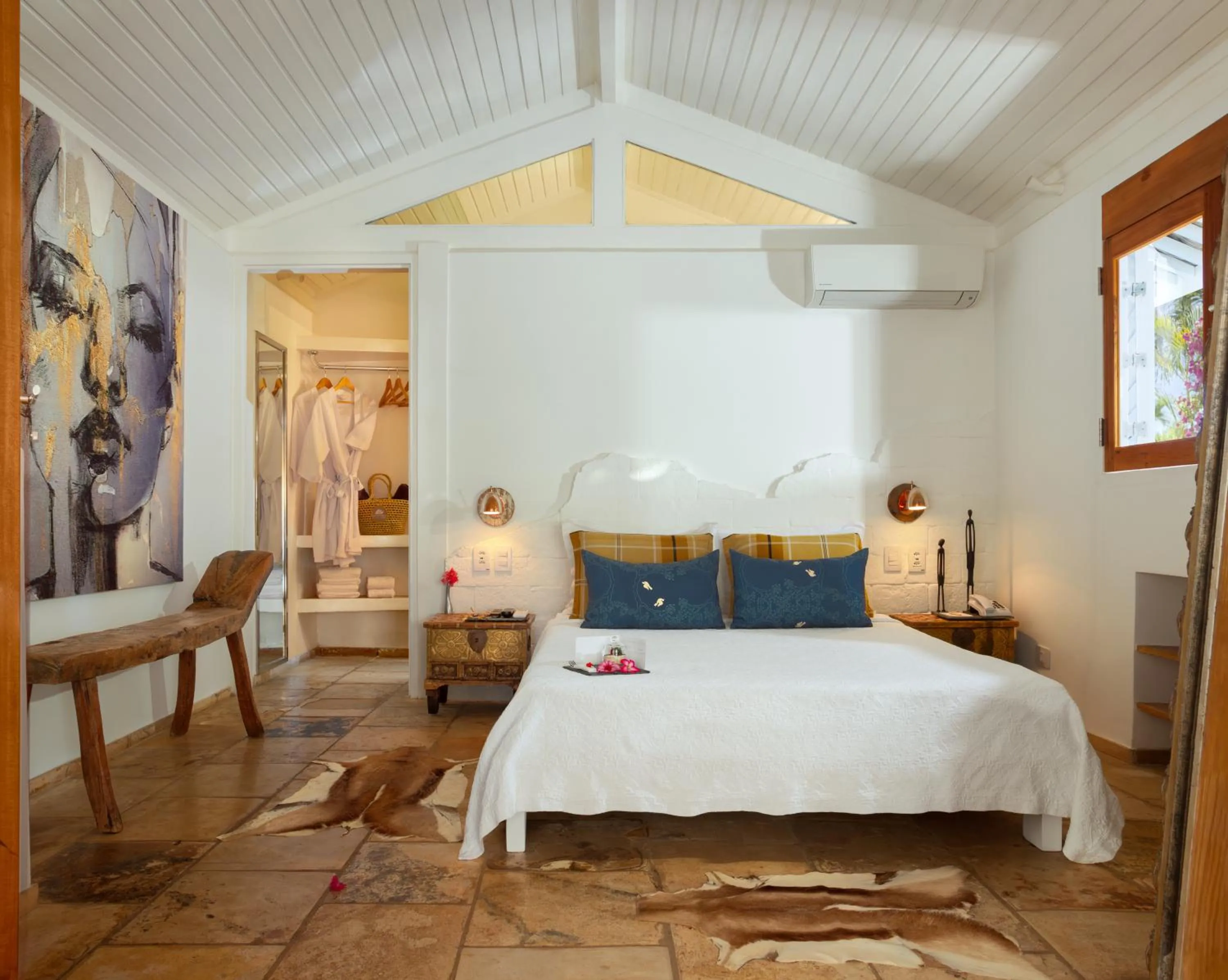 Bed in The Chili Beach Private Resort