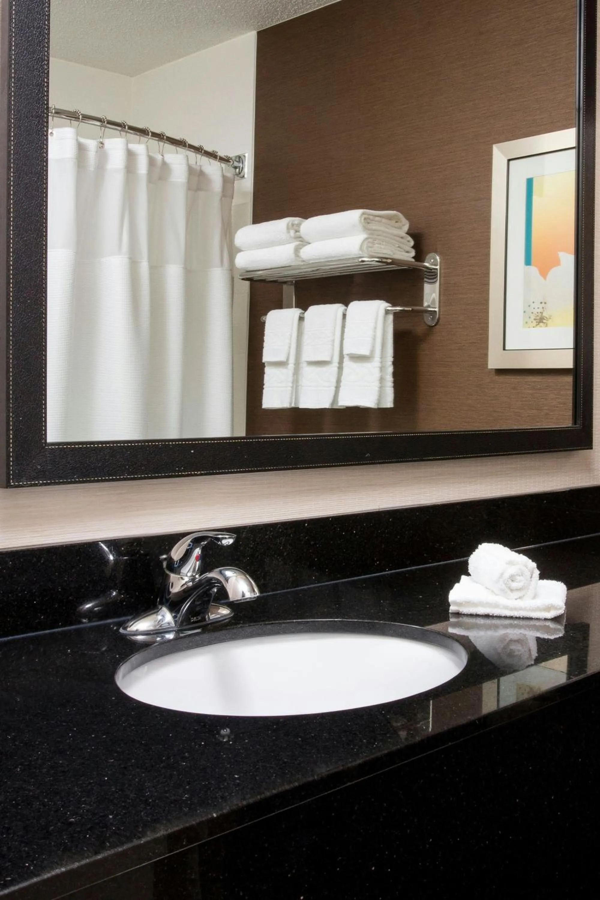 Bathroom in Fairfield Inn & Suites South Bend Mishawaka