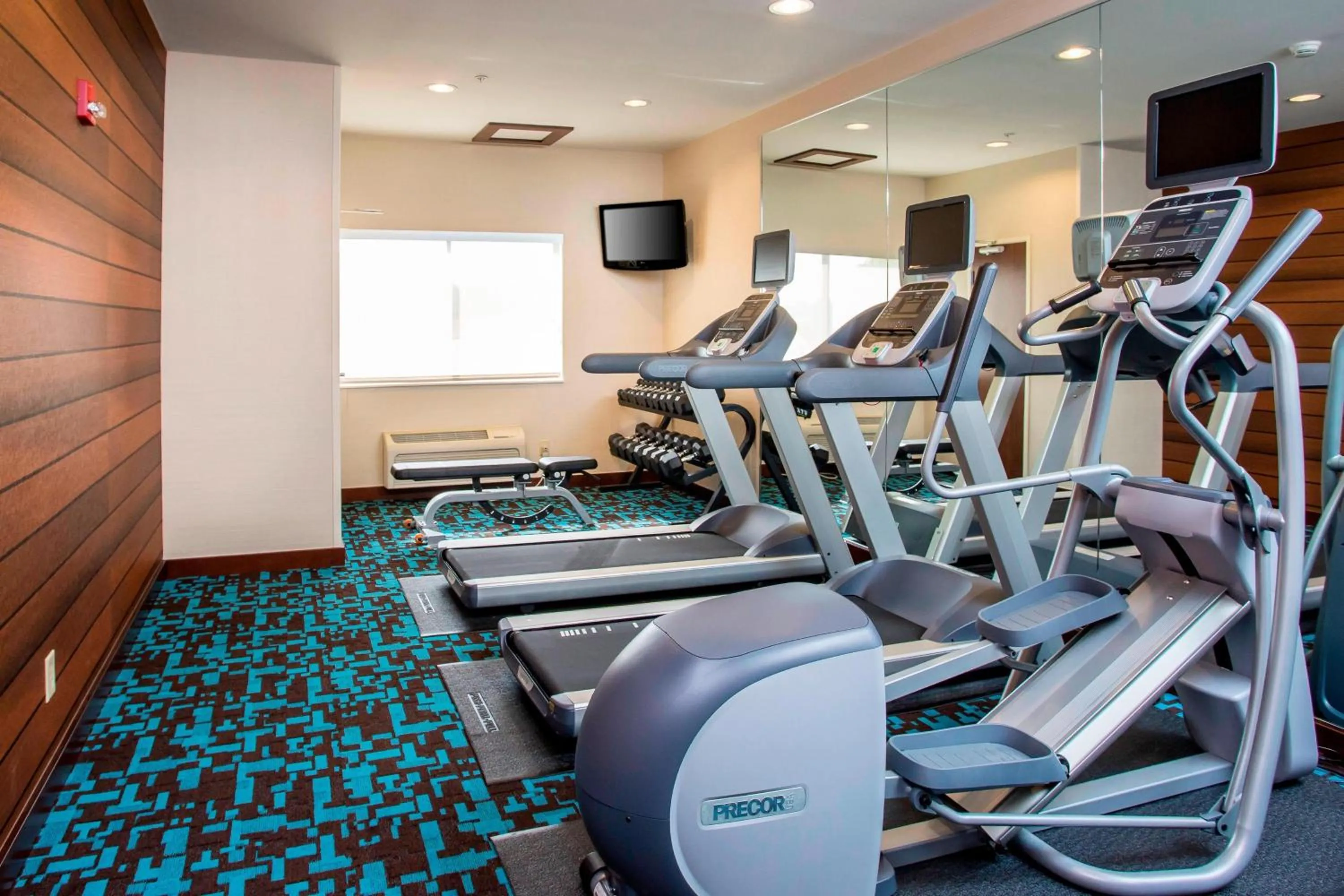 Fitness centre/facilities in Fairfield Inn & Suites South Bend Mishawaka