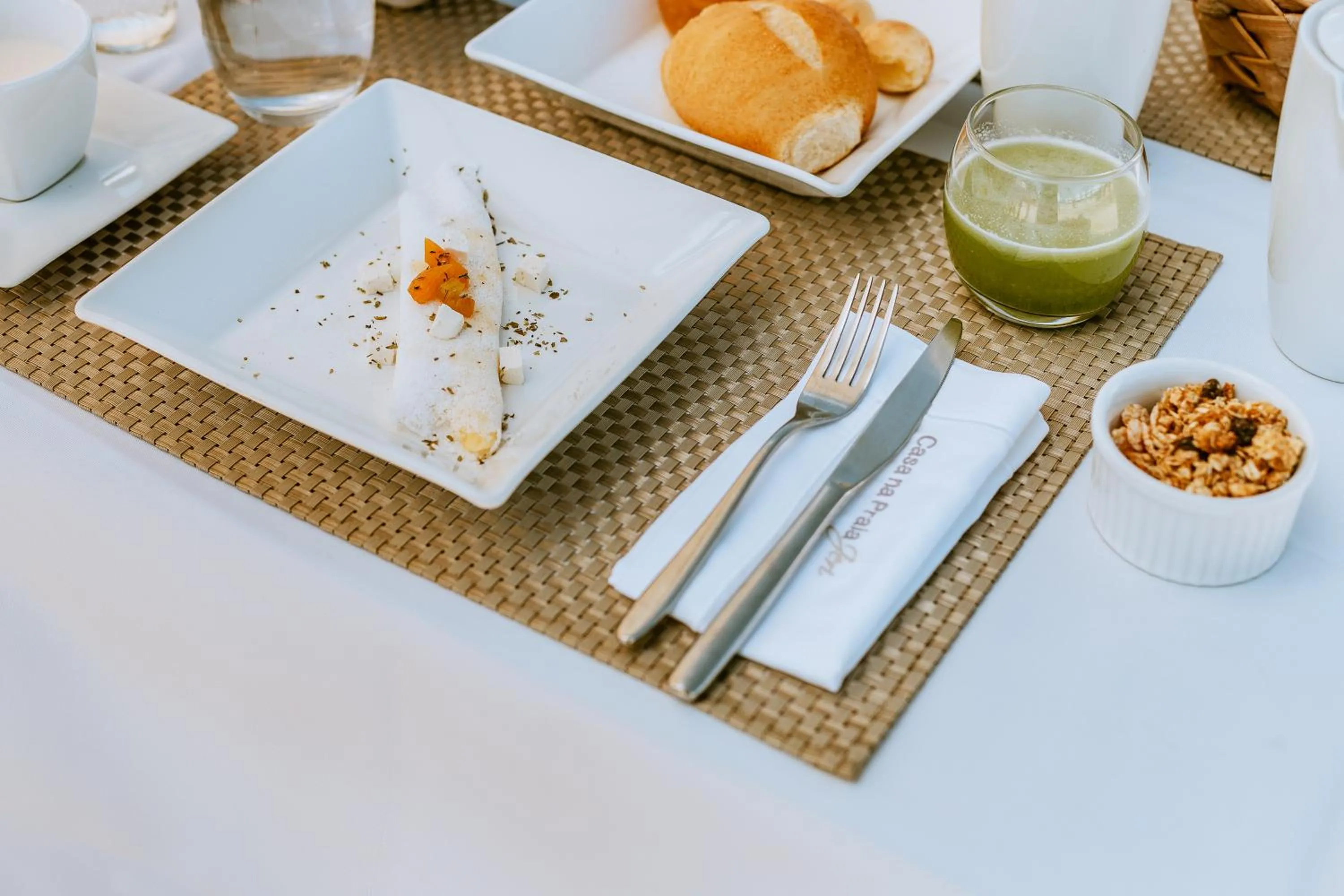 Food and drinks in Casa na Praia