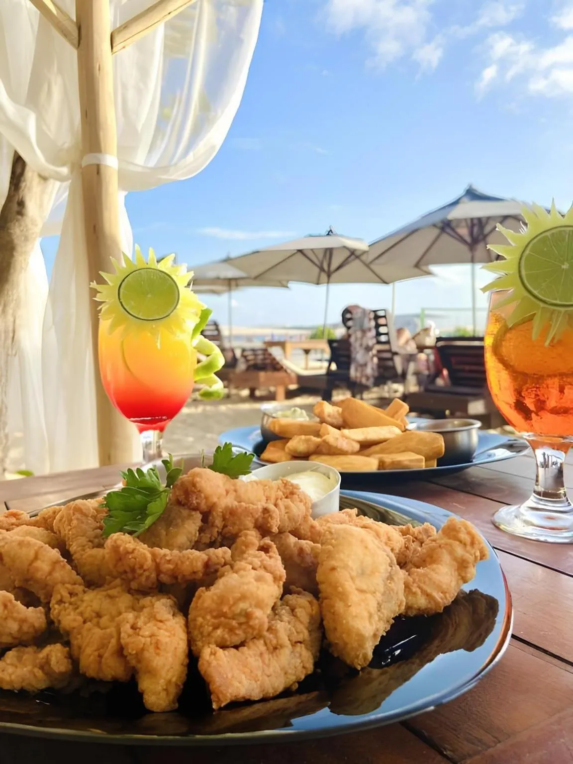 Food and drinks in Pousada Capitão Thomaz