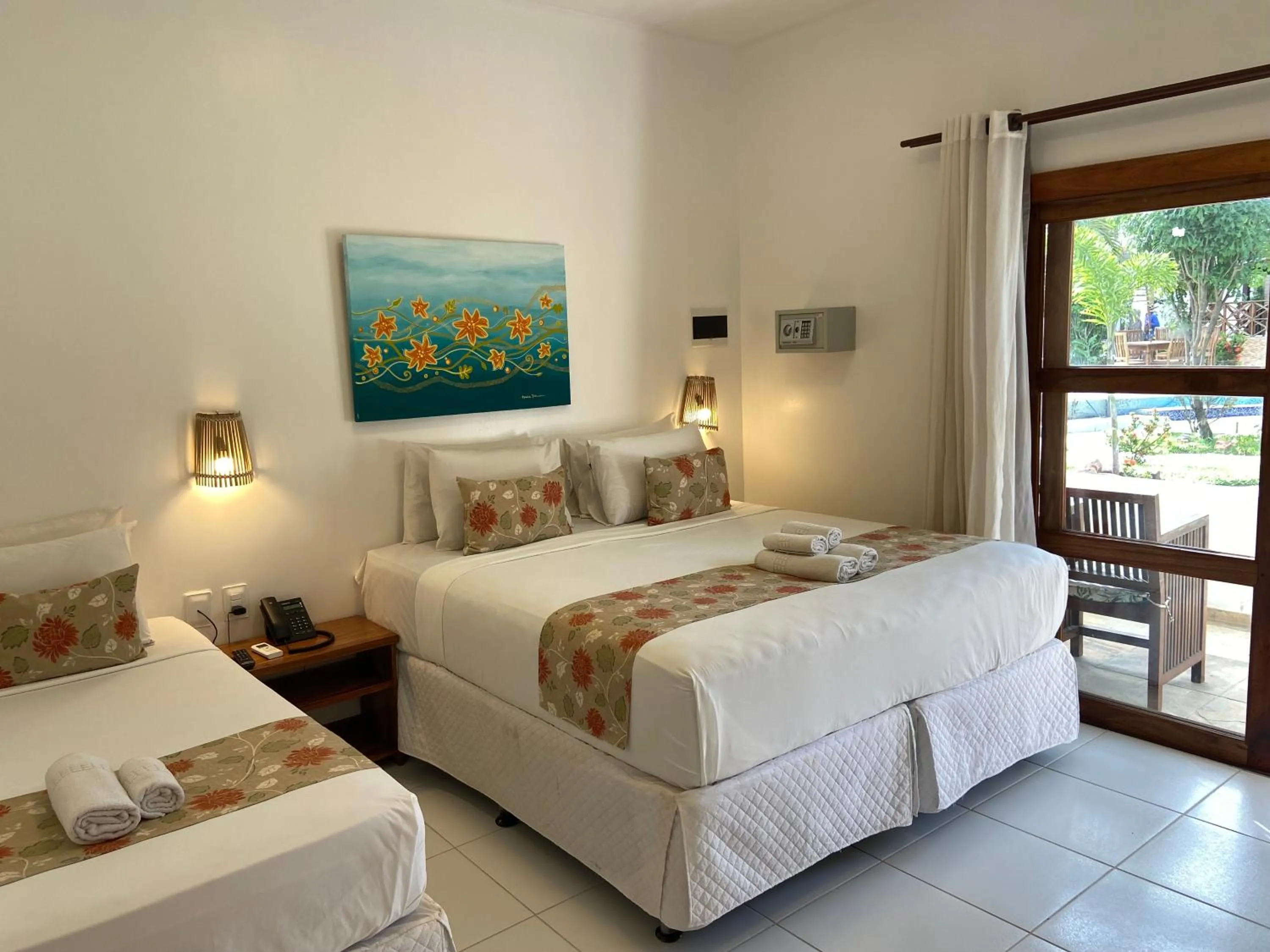 Bed in Pousada Capitão Thomaz