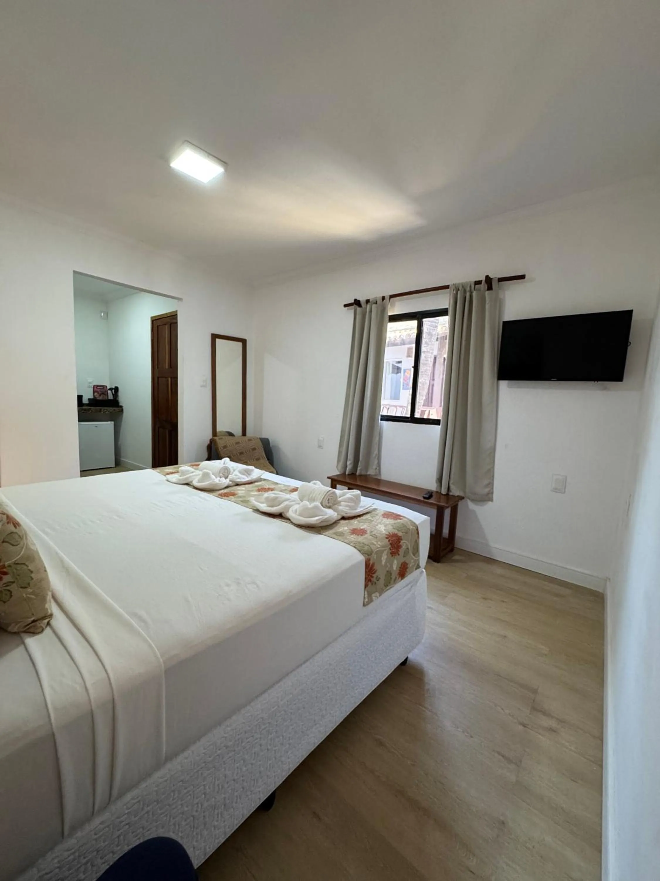 Bed in Pousada Capitão Thomaz