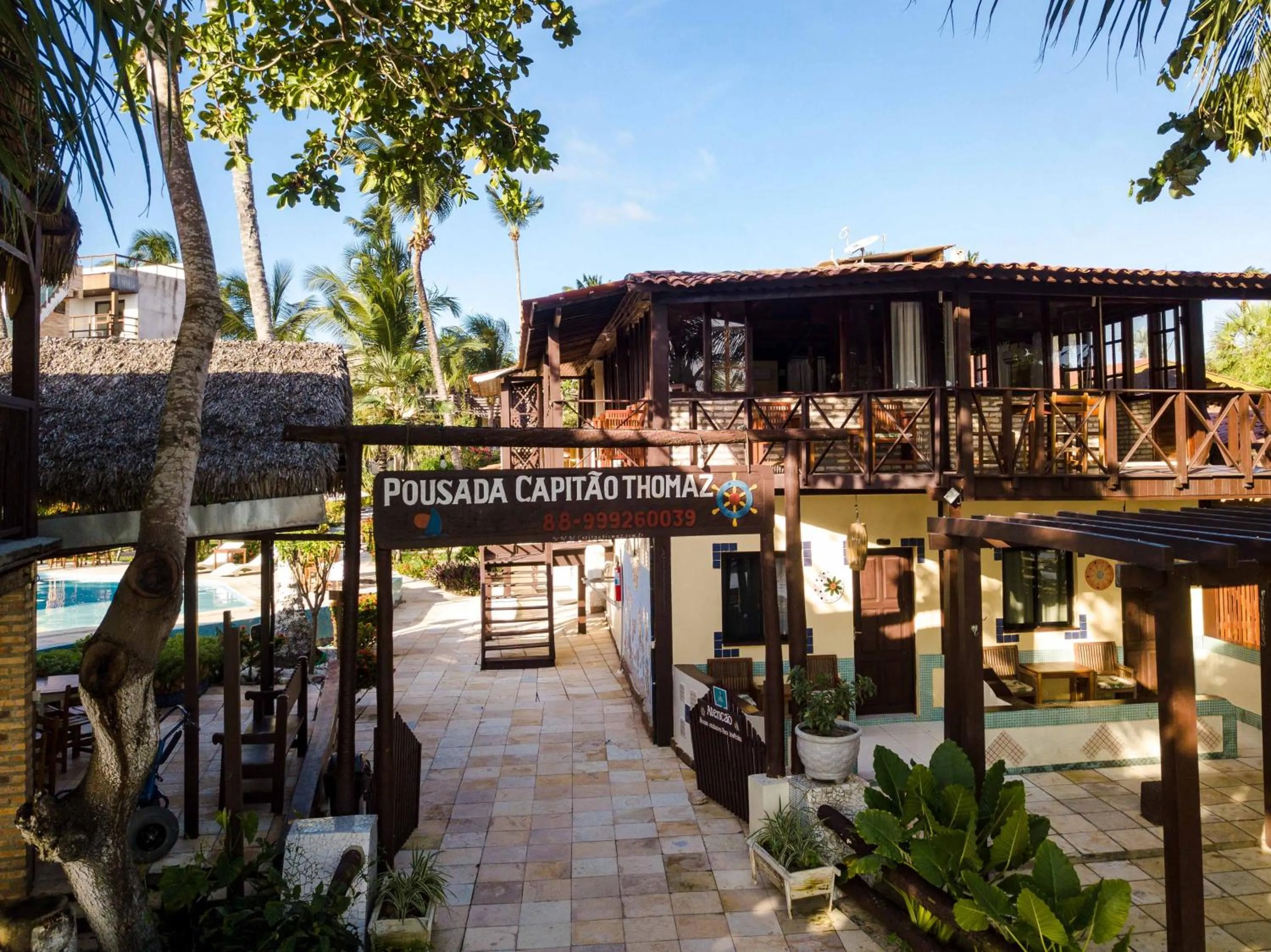 Property building in Pousada Capitão Thomaz