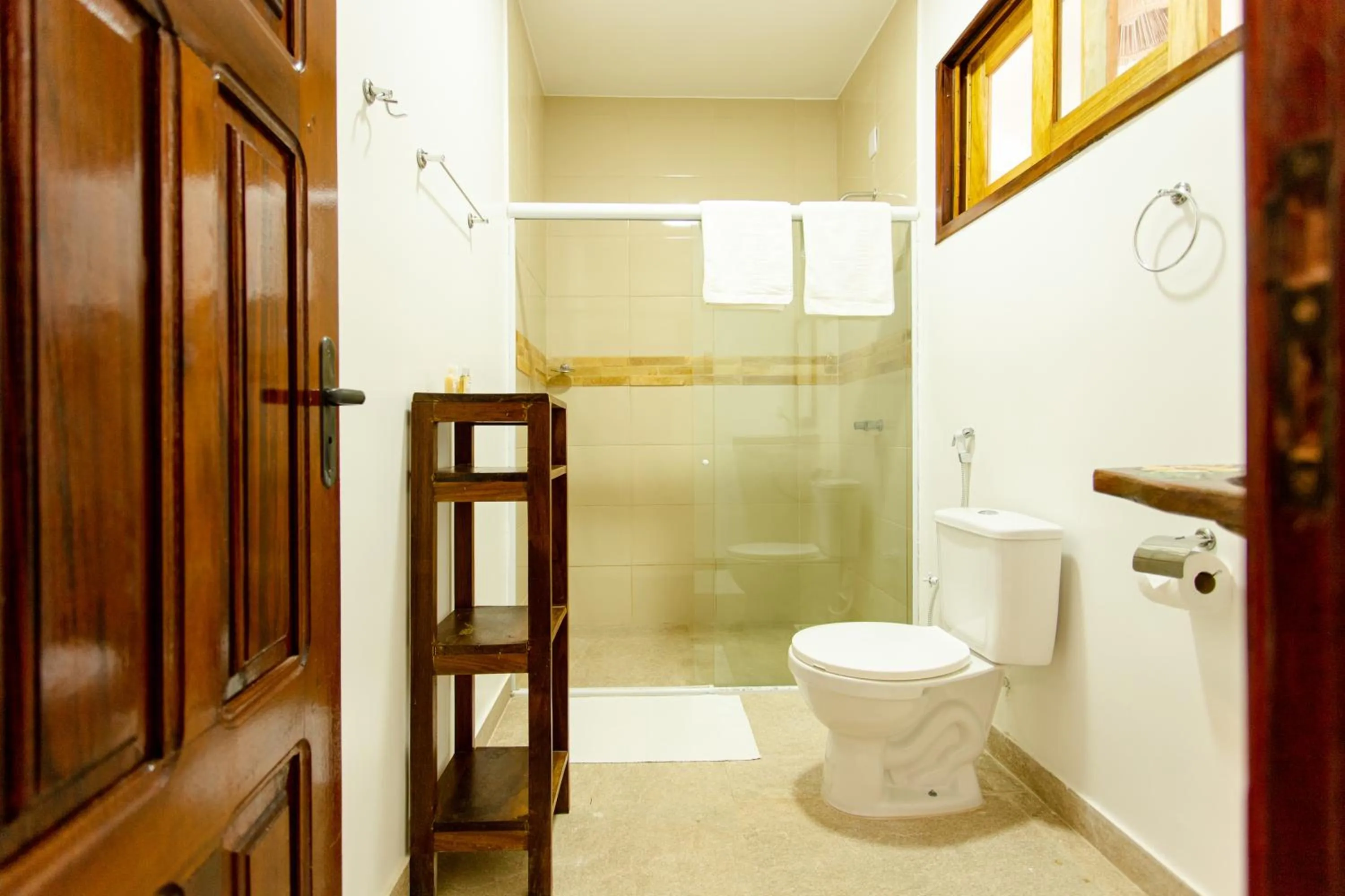 Shower in Pousada Capitão Thomaz