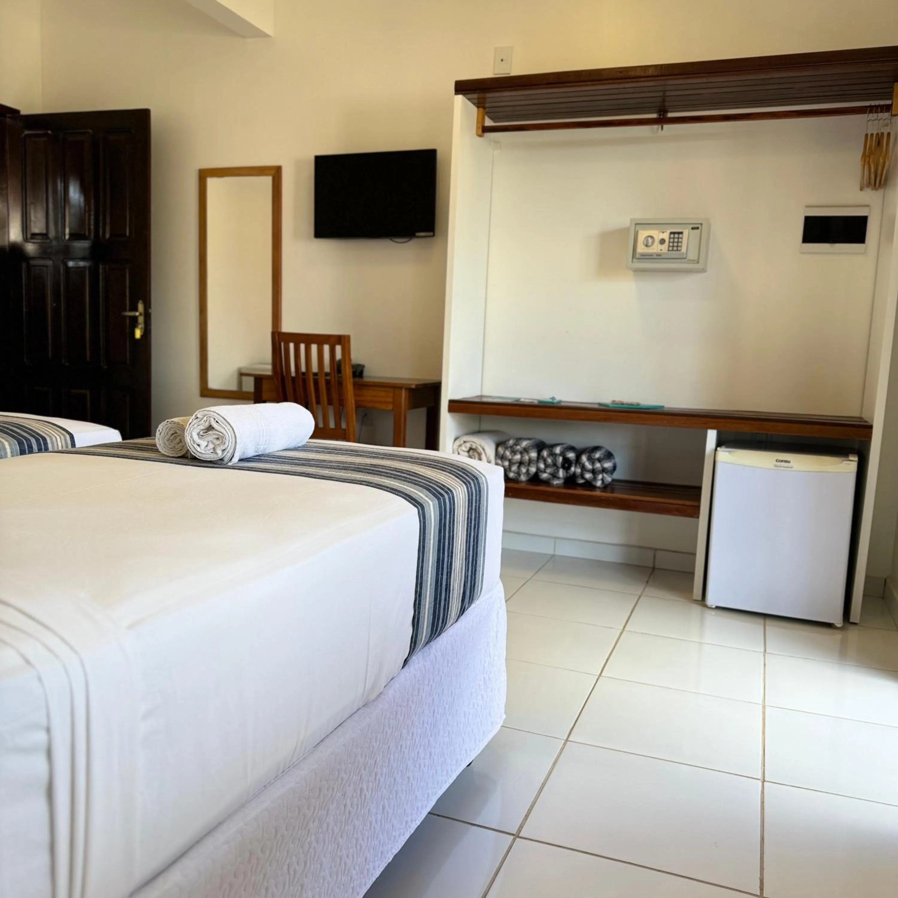 Bed in Pousada Capitão Thomaz