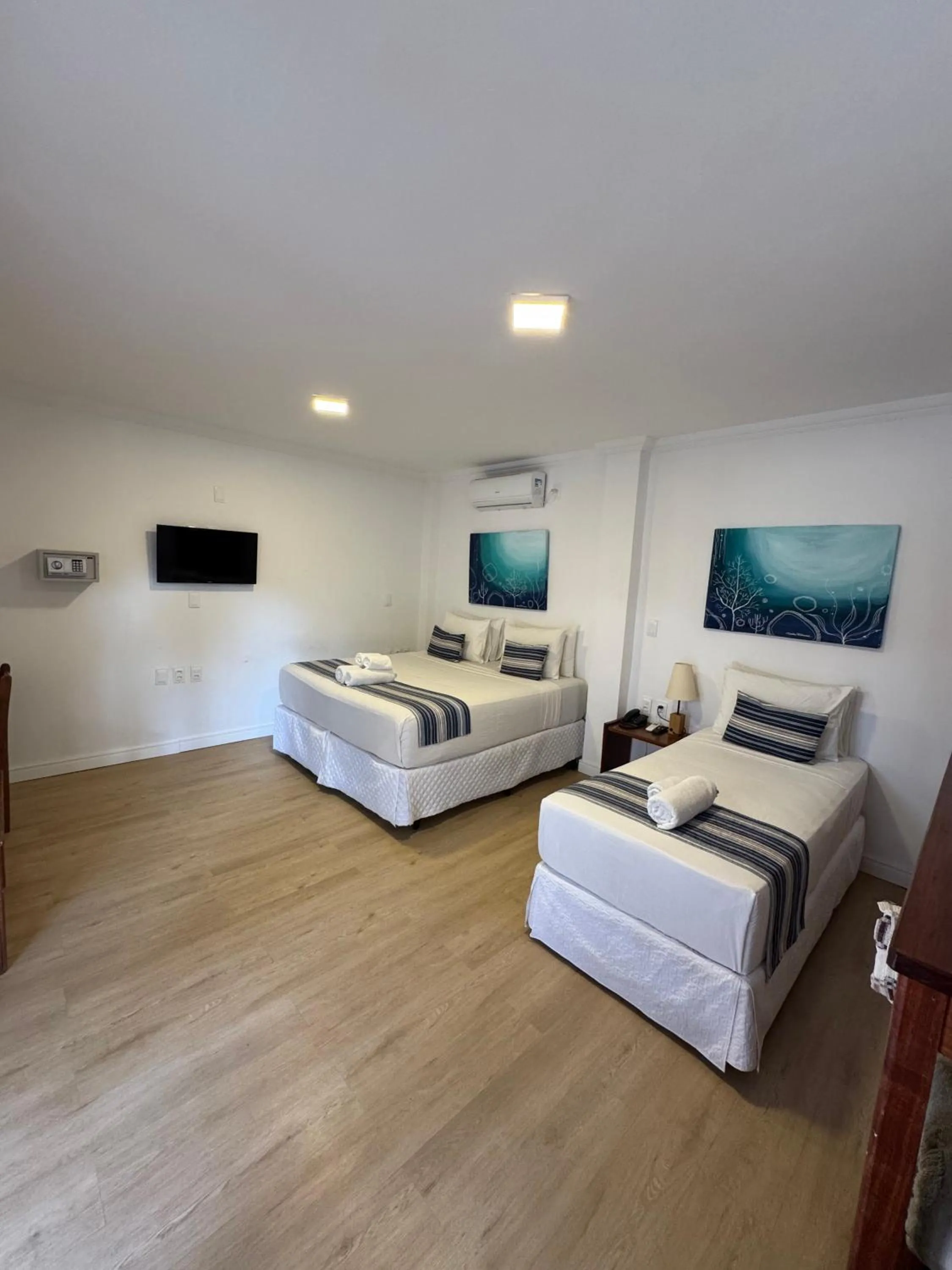 Bed in Pousada Capitão Thomaz