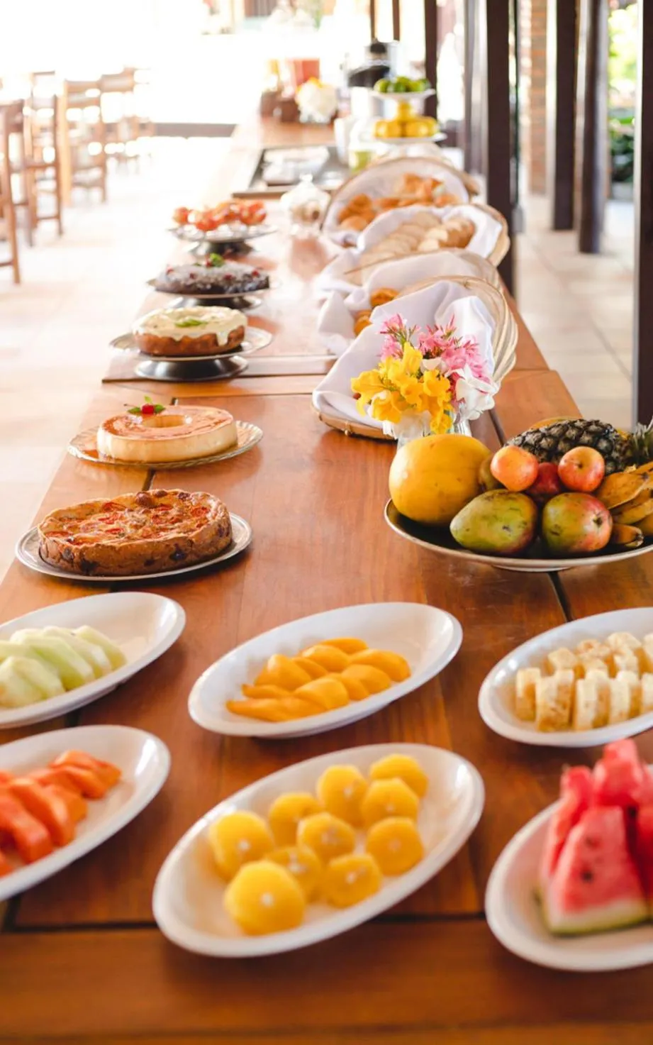 Breakfast in Pousada Capitão Thomaz