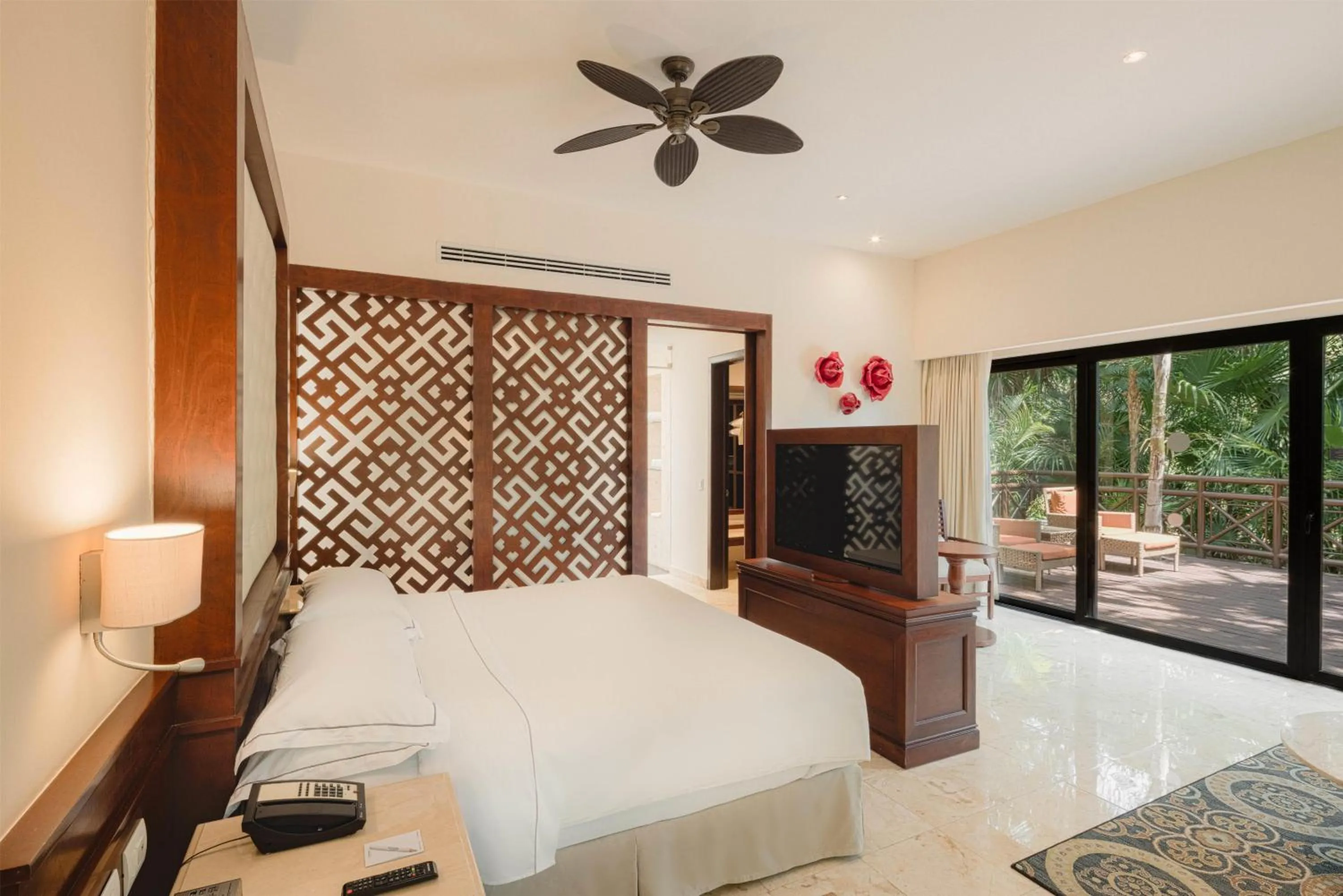 Photo of the whole room, Bed in Occidental at Xcaret Destination - All Inclusive