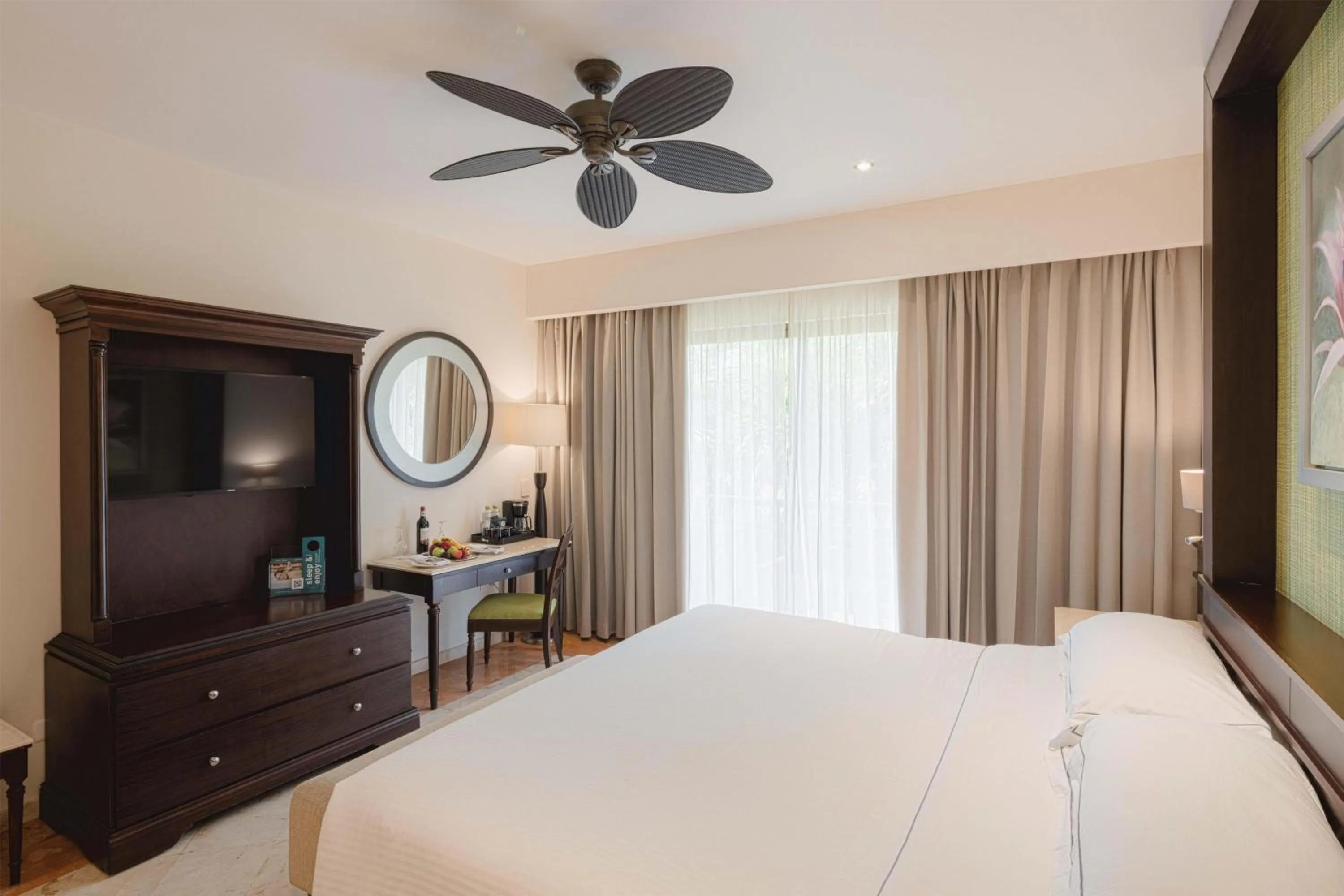Bedroom, Bed in Occidental at Xcaret Destination - All Inclusive