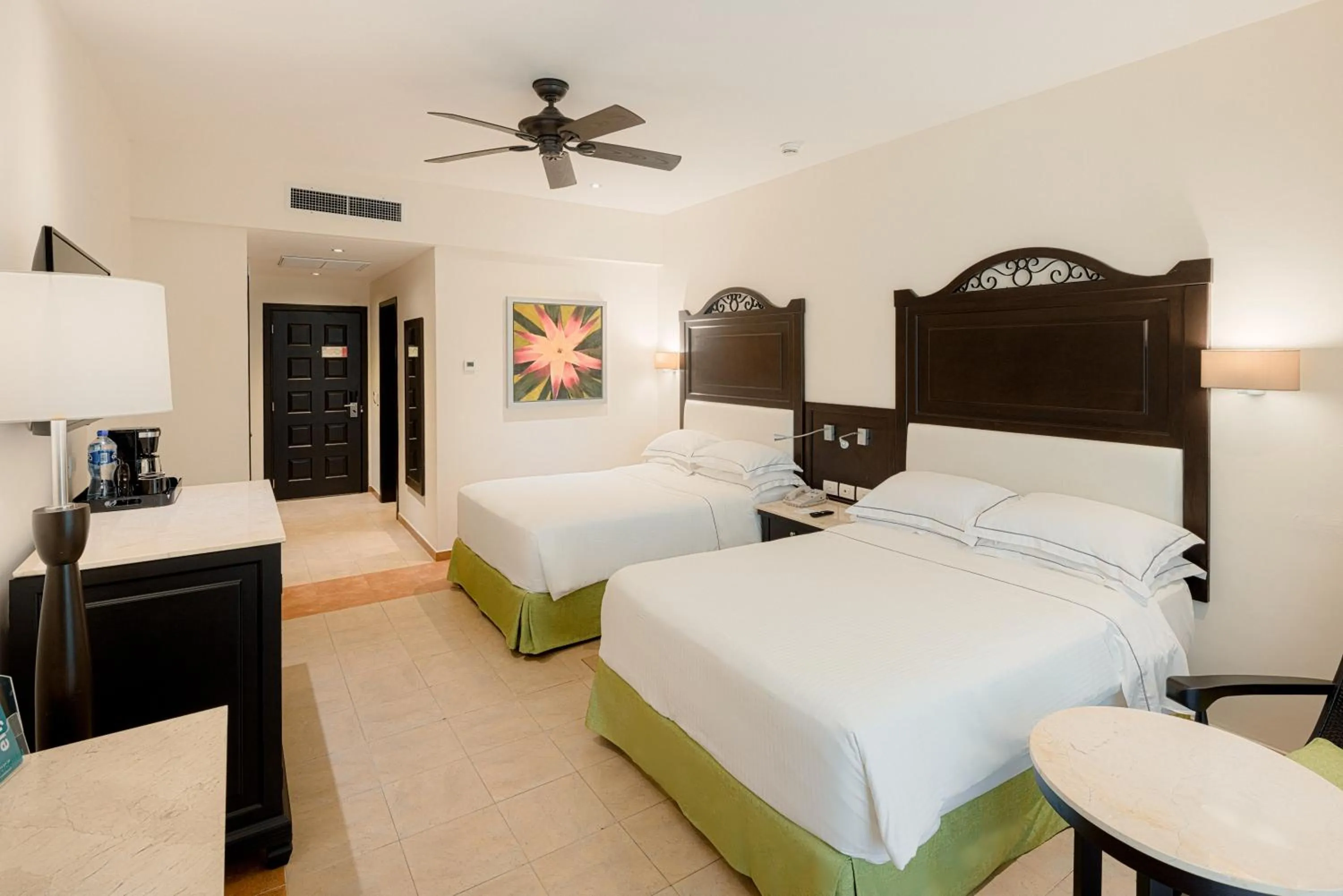 Photo of the whole room, Bed in Occidental at Xcaret Destination - All Inclusive