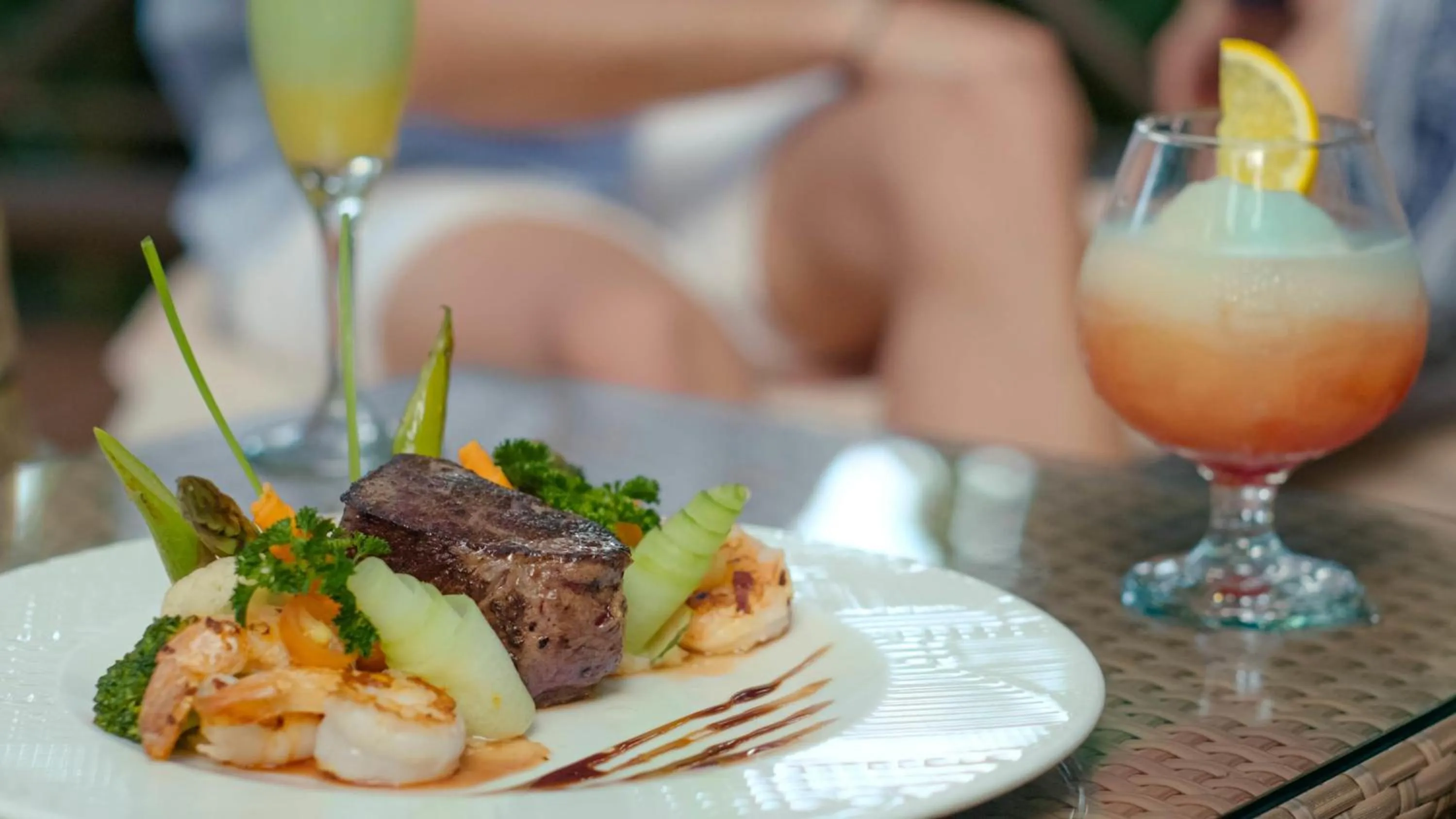 Food and drinks in Occidental at Xcaret Destination - All Inclusive