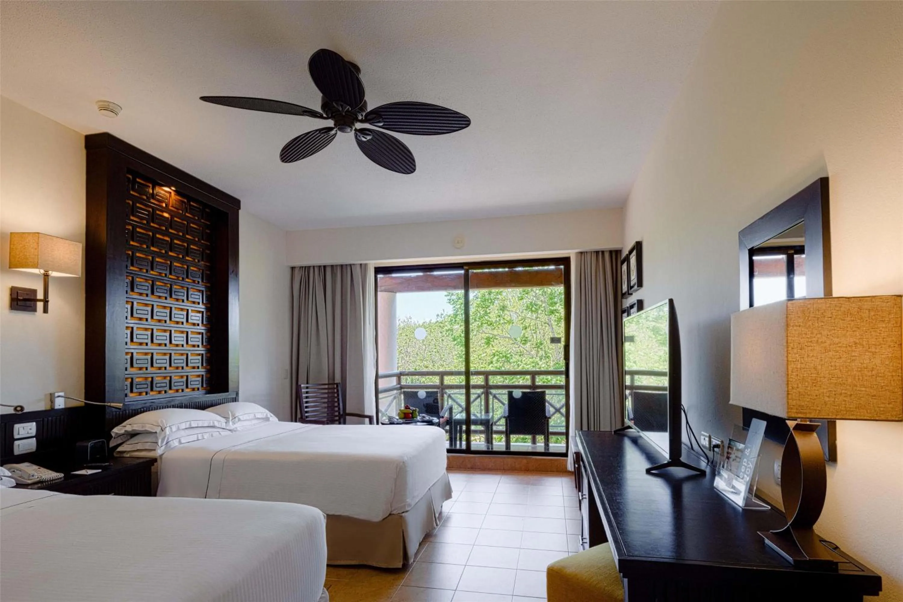 Bedroom, Bed in Occidental at Xcaret Destination - All Inclusive