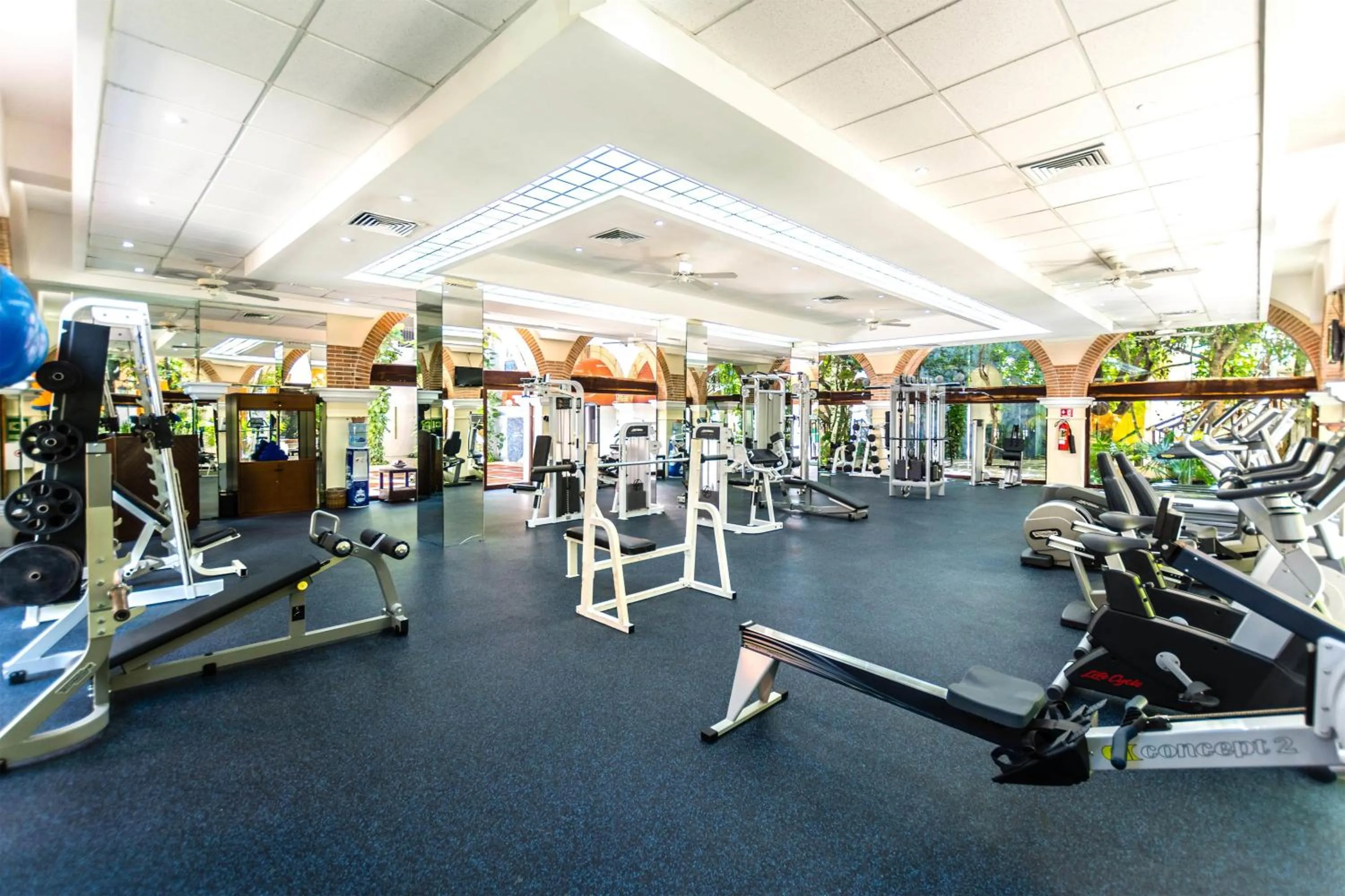 Fitness centre/facilities in Occidental at Xcaret Destination - All Inclusive