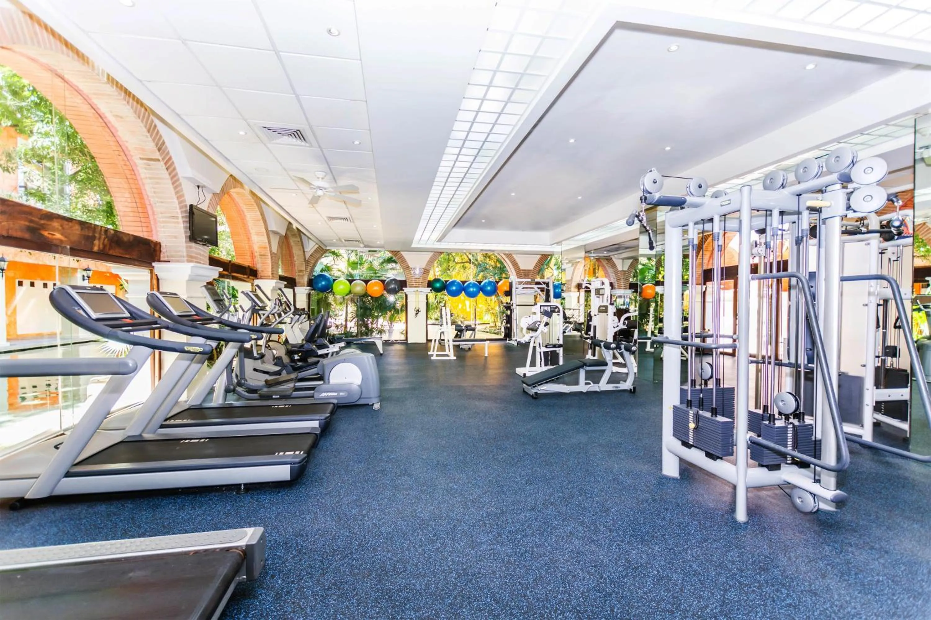 Fitness centre/facilities in Occidental at Xcaret Destination - All Inclusive